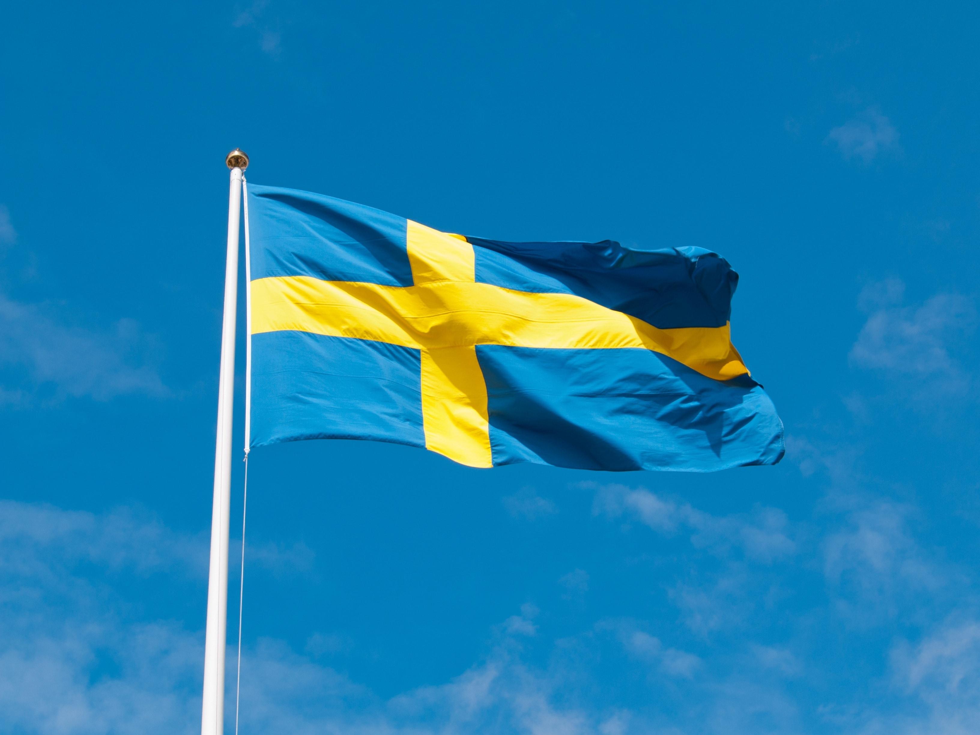 Himmel, Sweden, Swedish Flag, Flag, flag, patriotism free image