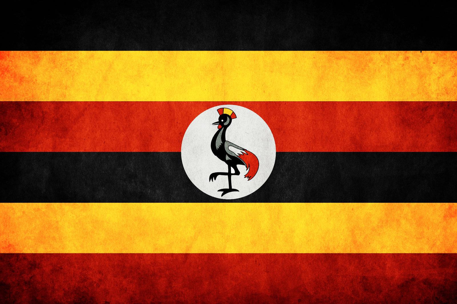 Uganda Grunge Flag wallpaper 2018 in Flags