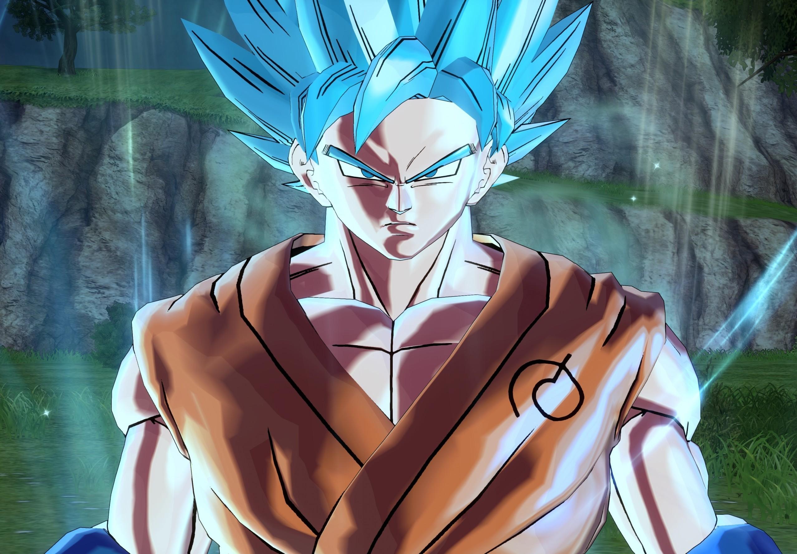 Download 2557x1780 Dragon Ball Xenoverse Goku, Anime Wallpaper