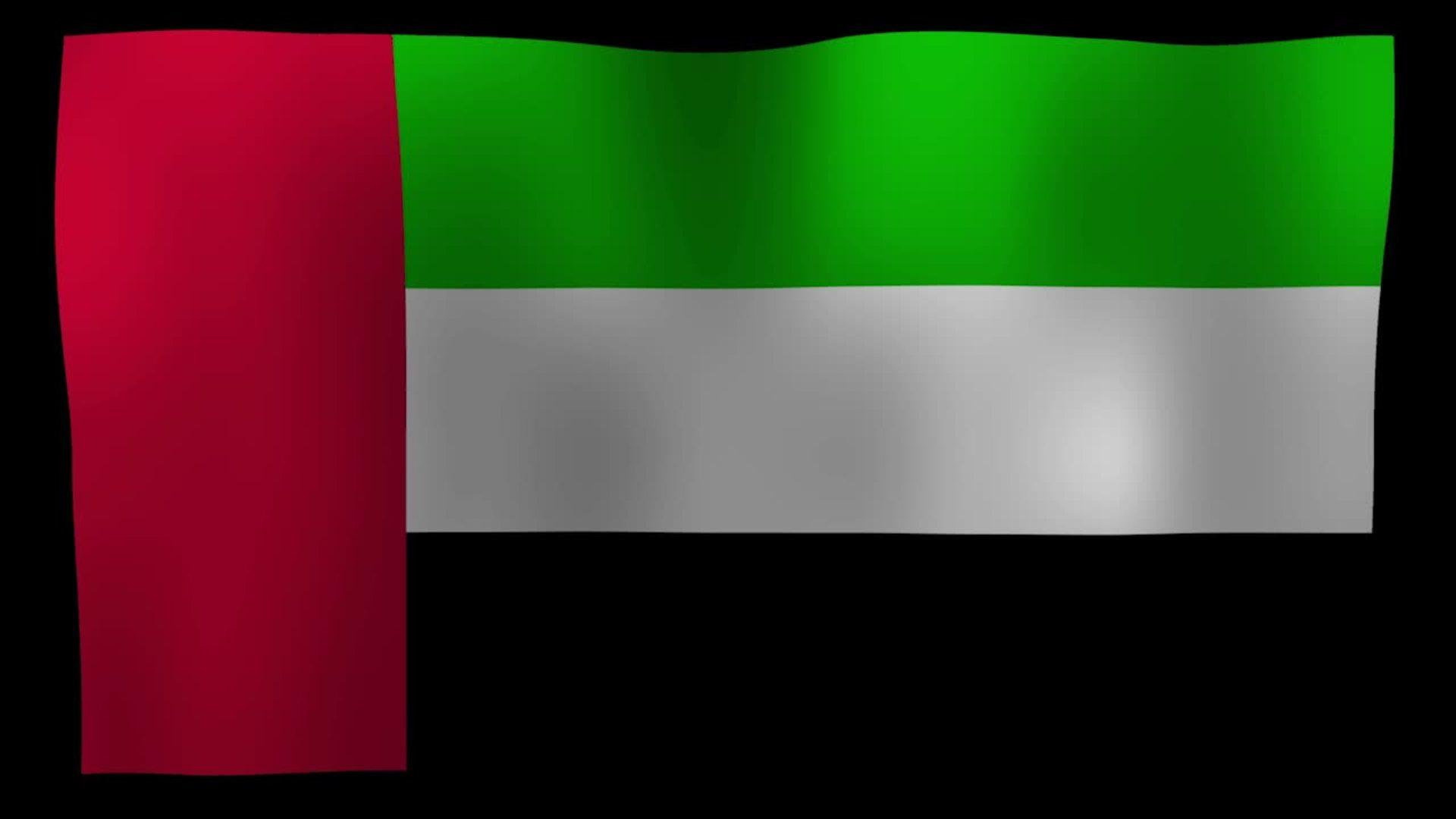 The United Arab Emirates Flag 4K Motion Loop After Effects
