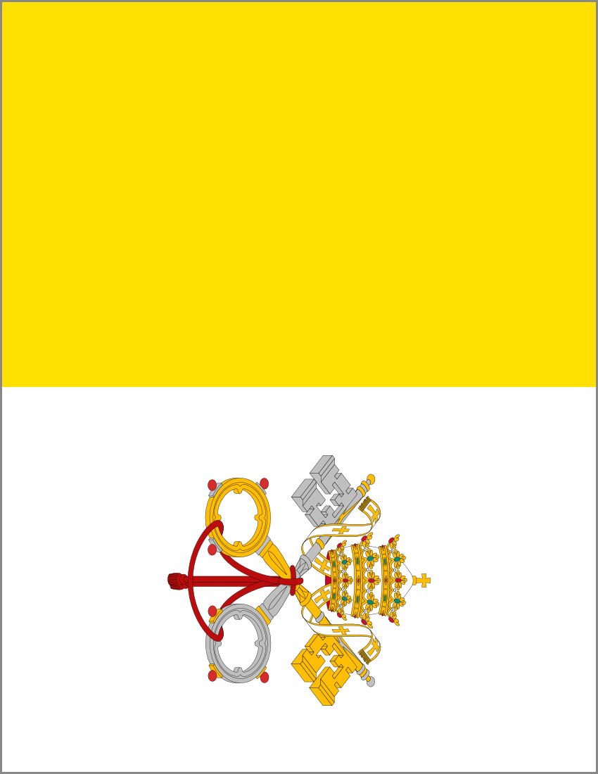 Vatican Clipart Group with items
