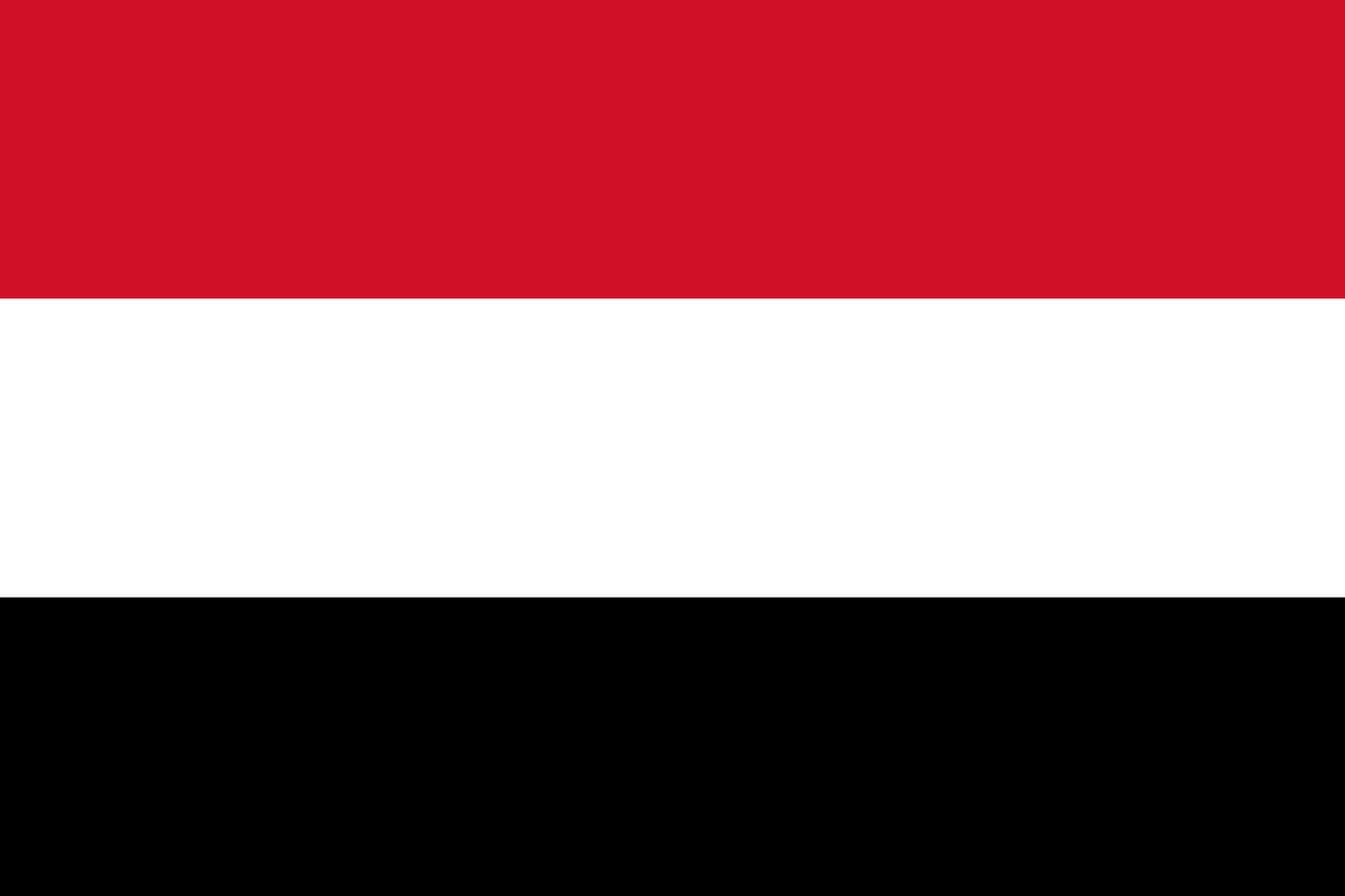 Flag of Yemen. YEMEN. Yemen flag