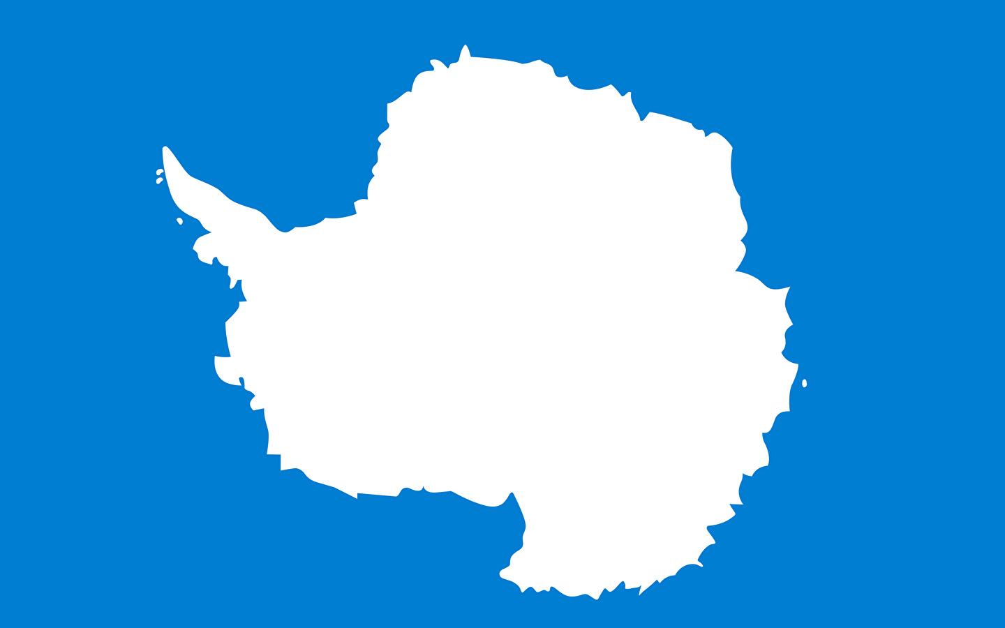 Wallpaper Antarctica Flag 1440x900