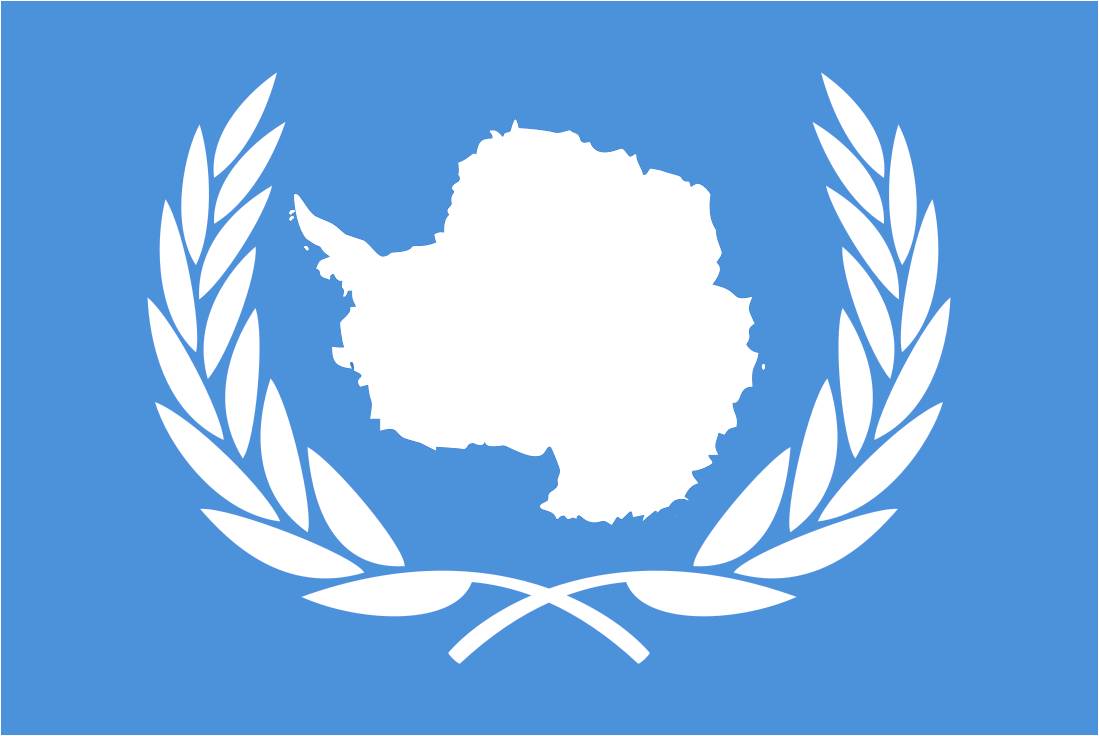 Flag Of Antarctica Design, New Mission. HD Picture Here