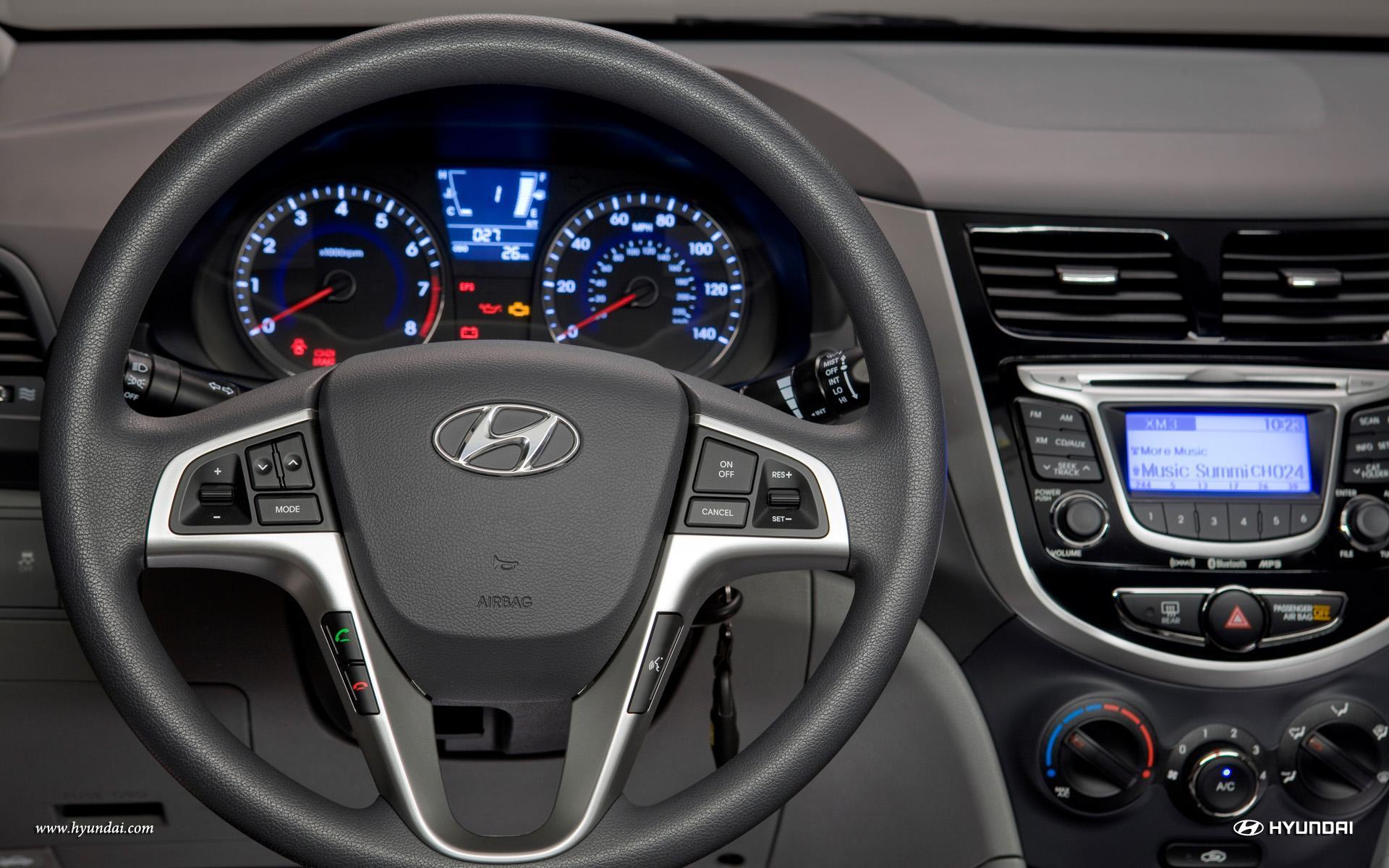 Hyundai Accent Hatchback Interior