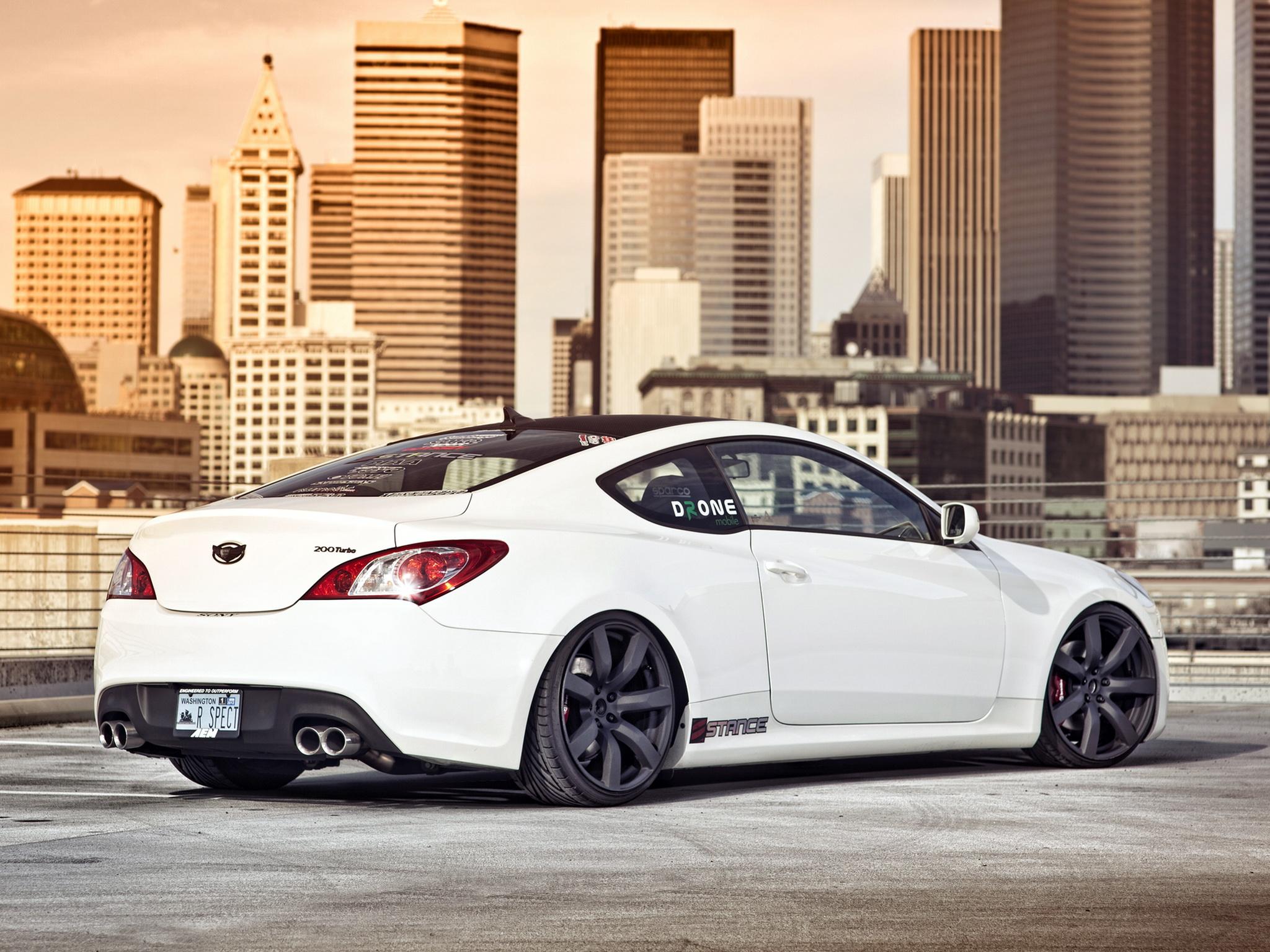 HYUNDAI image HYUNDAI GENESIS COUPE BY MAD PANDA HD wallpaper