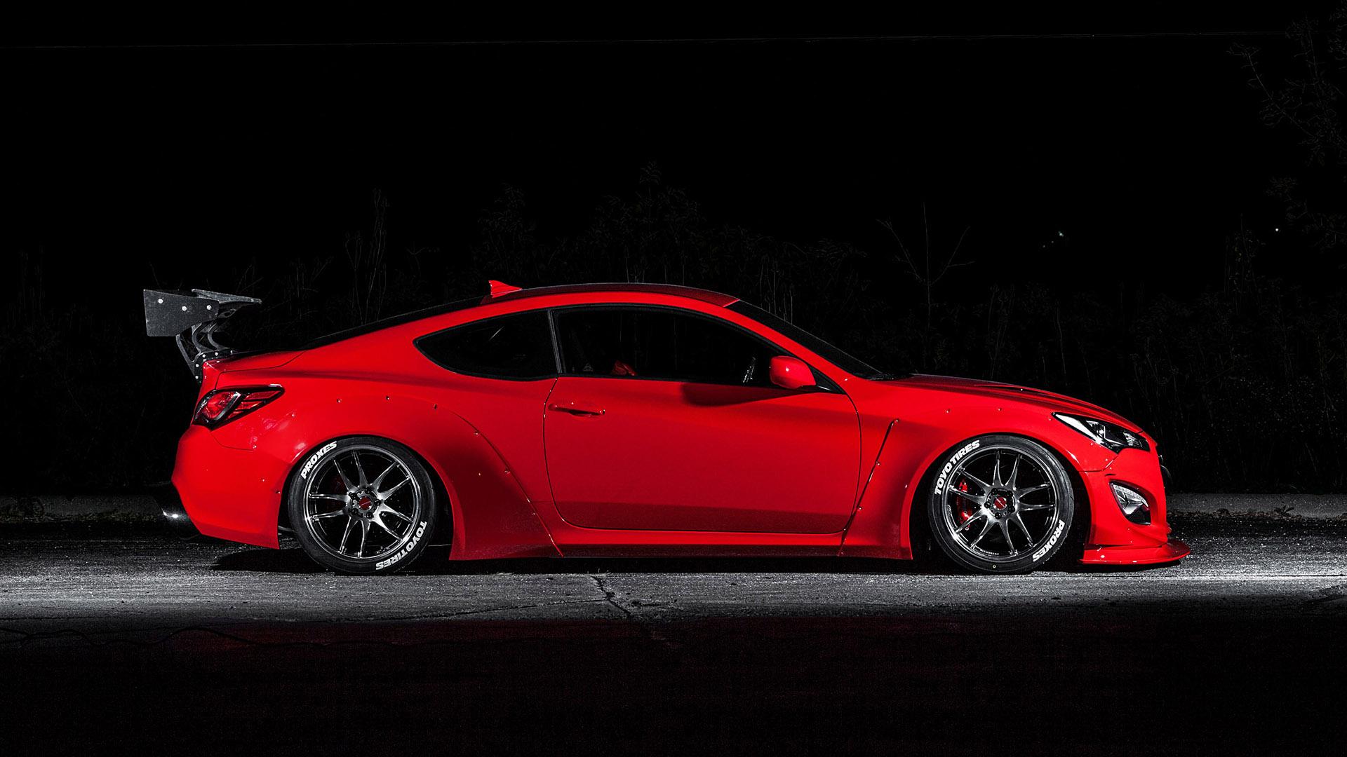 BTR Hyundai Genesis Coupe Wallpaper & HD Image