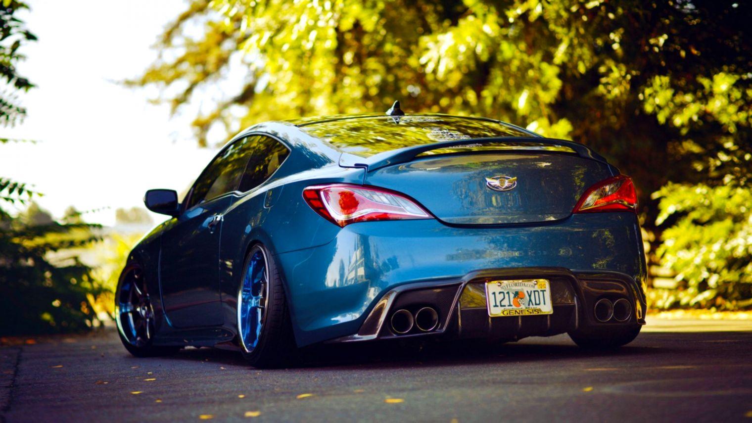 Hyundai Genesis Tuning Car HD Wallpaper