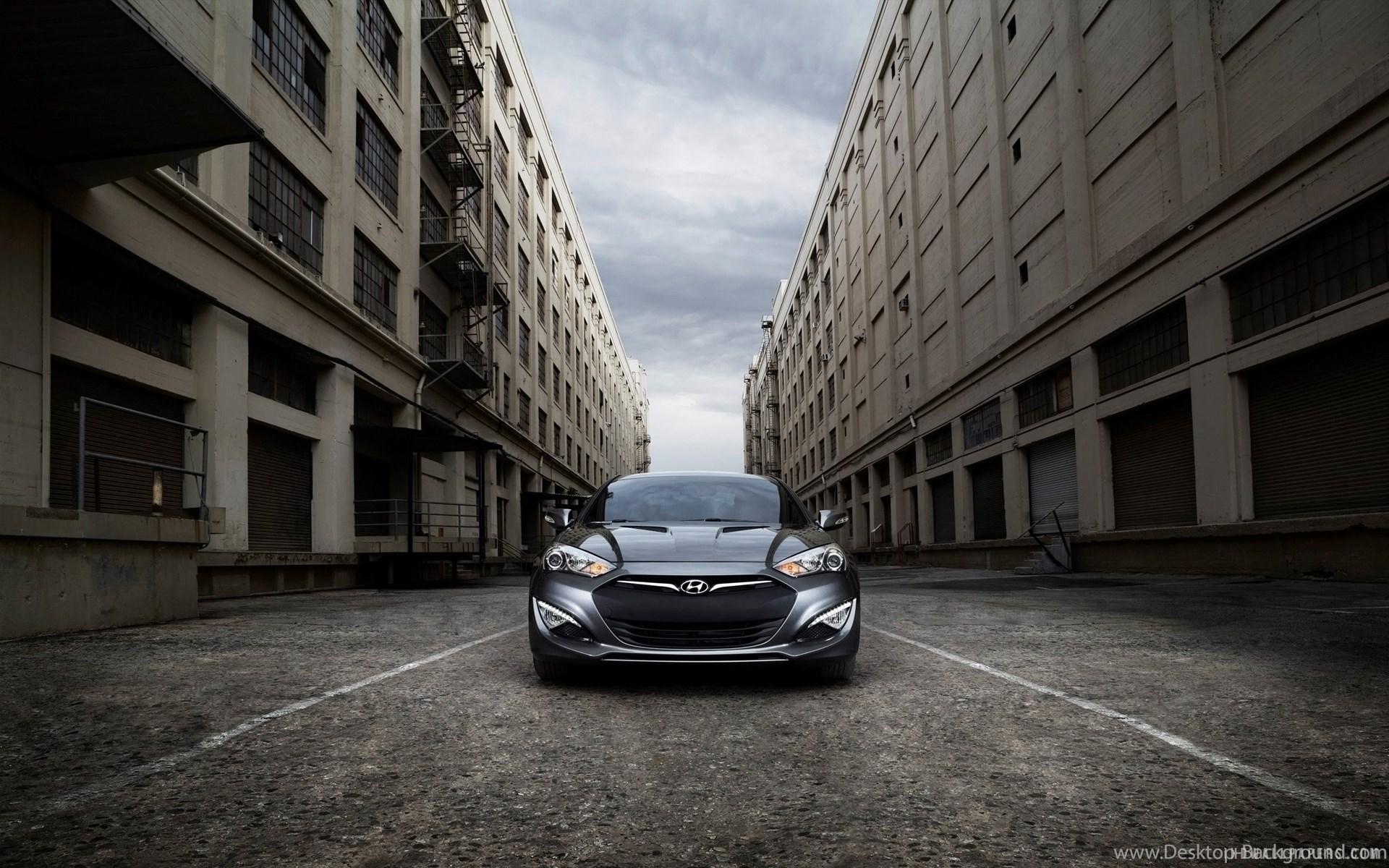 Hyundai Genesis Coupe Front HD Wallpaper IHD Wallpaper