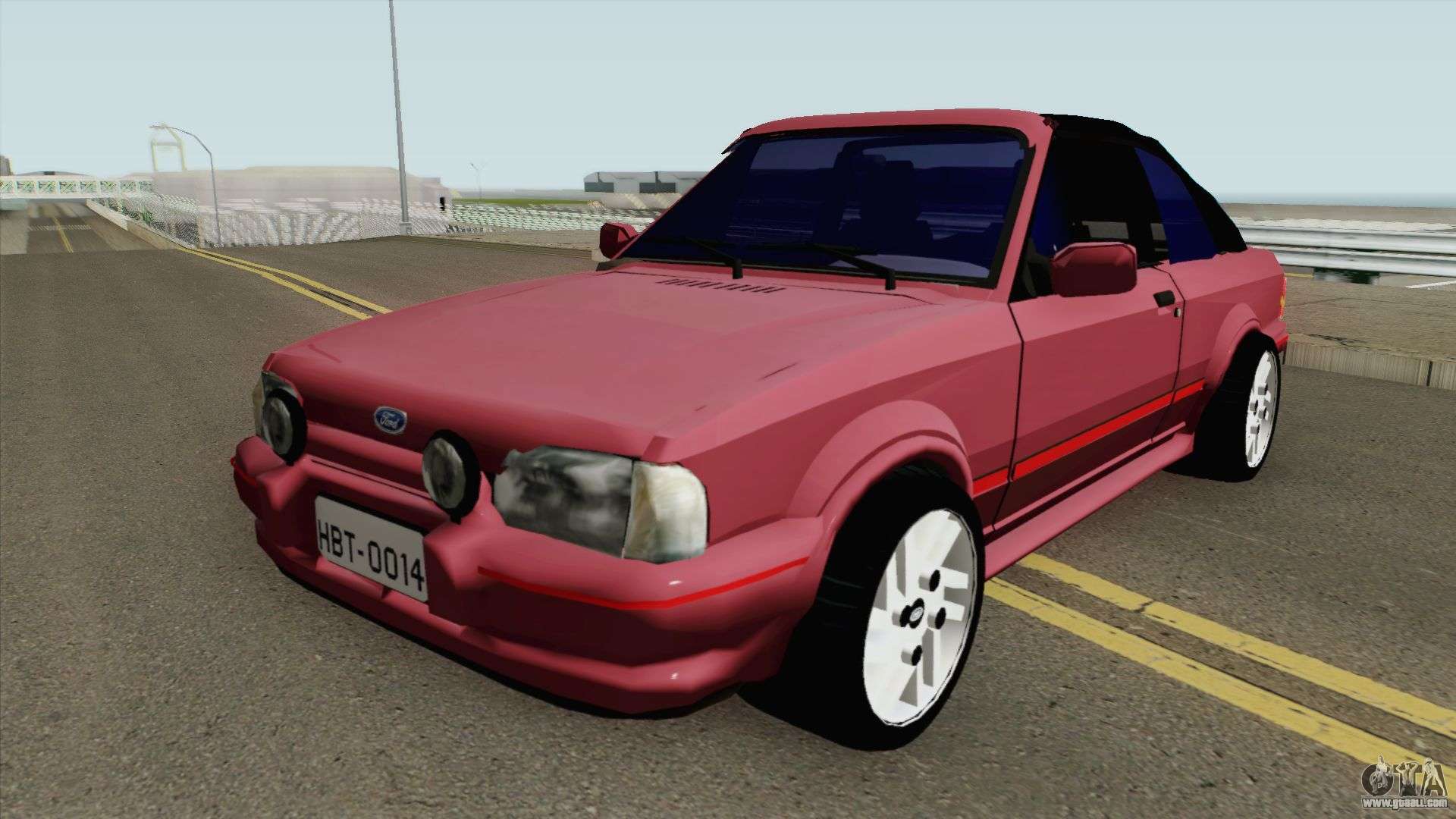 Ford Escort XR3 1992 Cabriolet HQ for GTA San Andreas