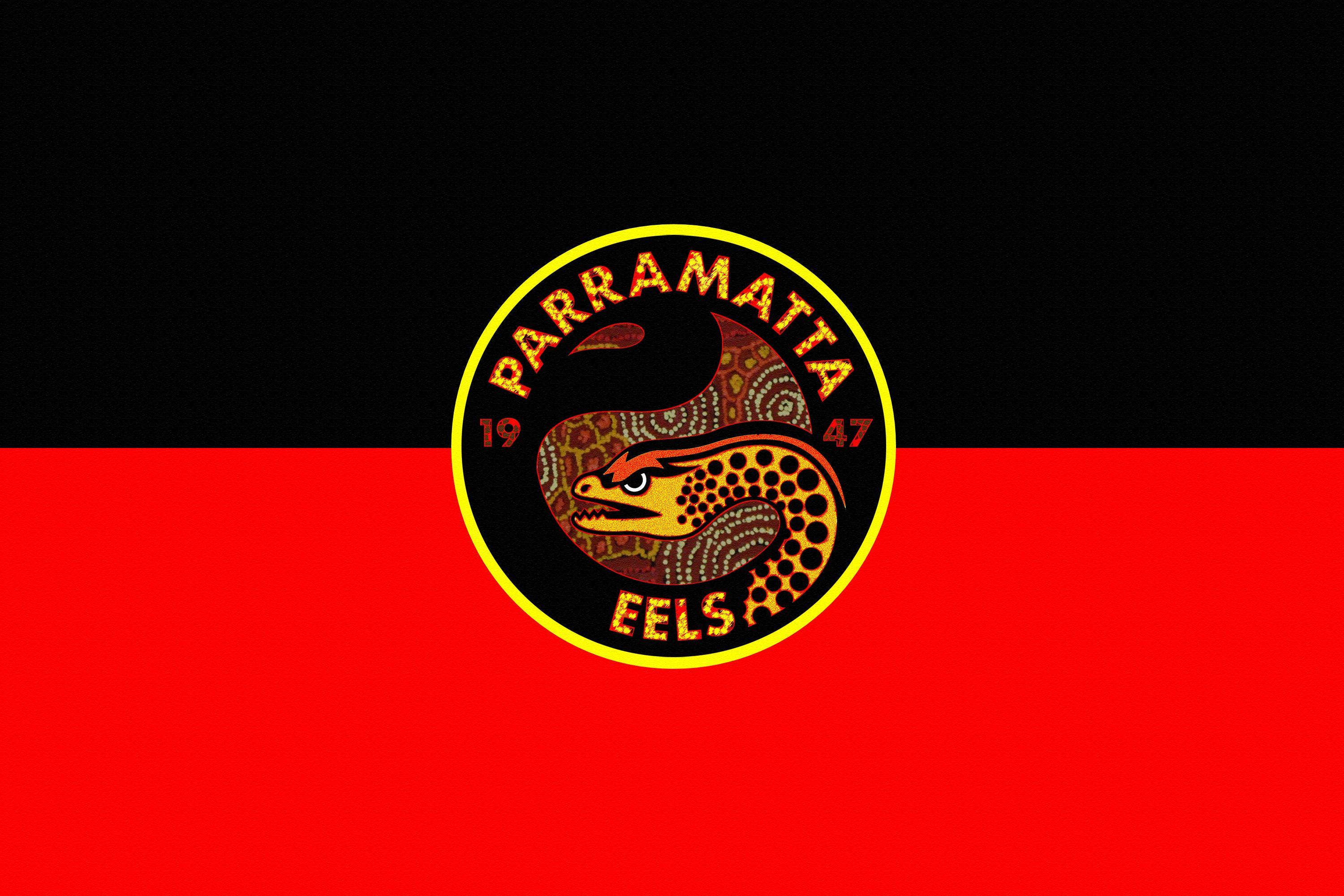 Parramatta Eels Aboriginal Flag Wallpaper by Sunnyboiiii. Parra <3