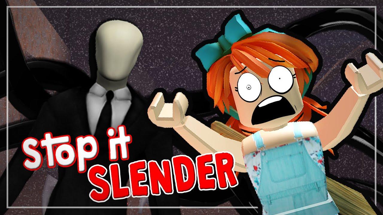 THIS IS SCARY!. Roblox it Slender