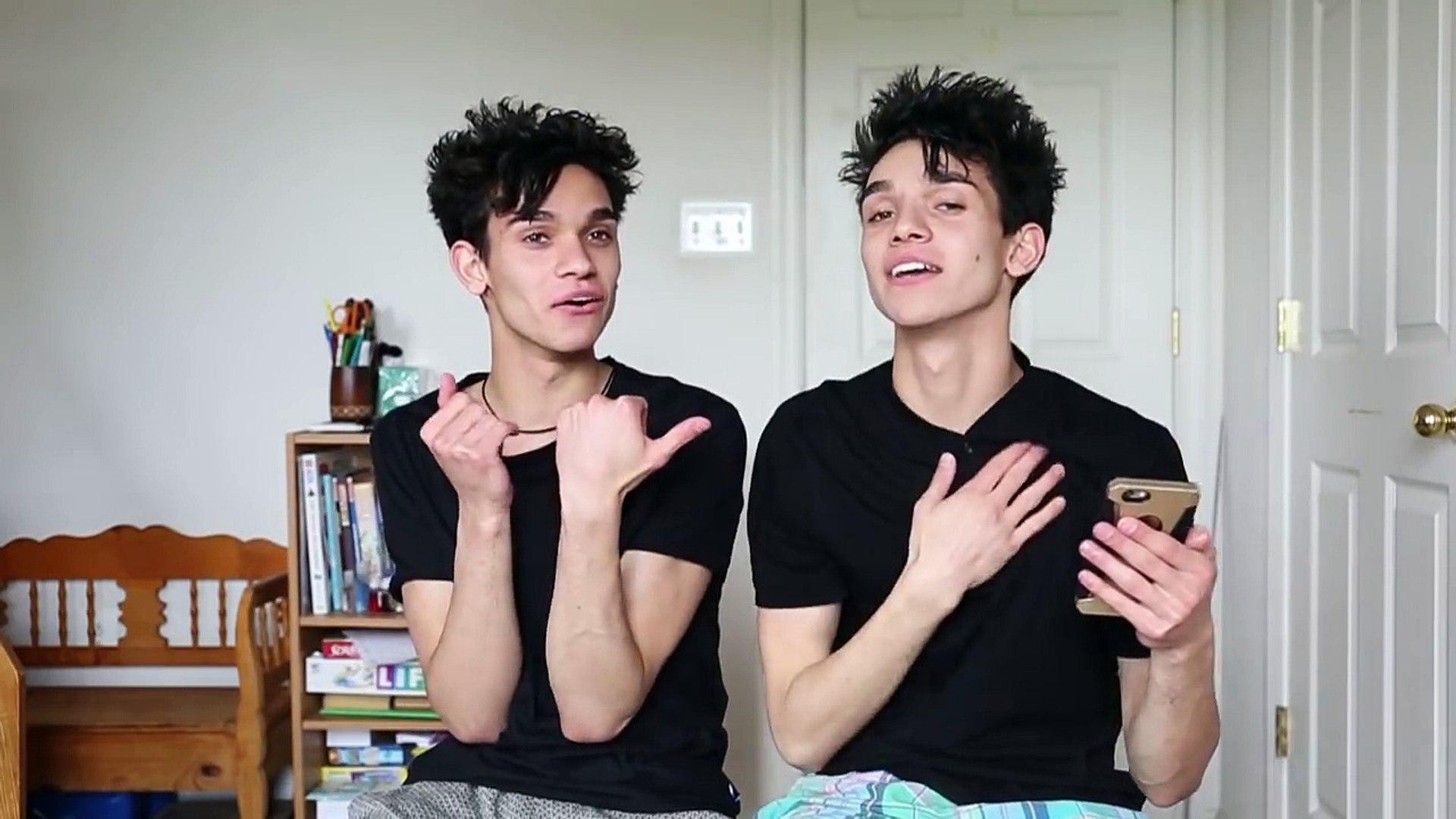 TWIN WAXING CHALLENGE! - Lucas and Marcus