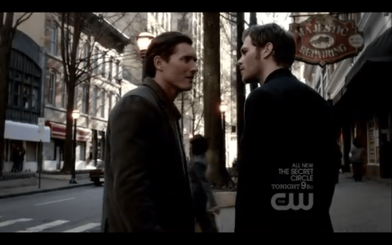 Klaus and Finn. The Vampire Diaries