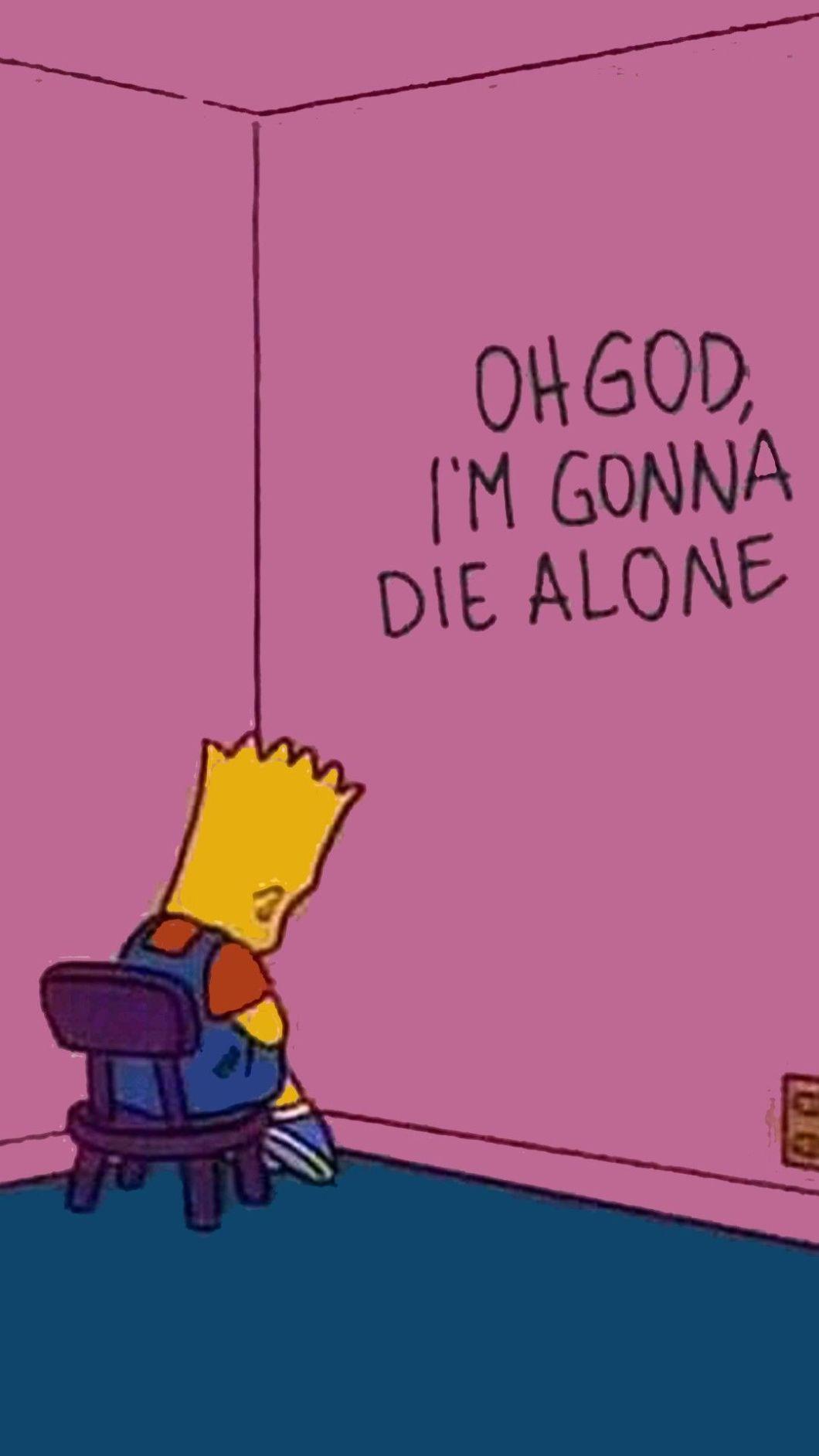 Depressed Bart Simpson Wallpapers - Top Free Depressed Bart