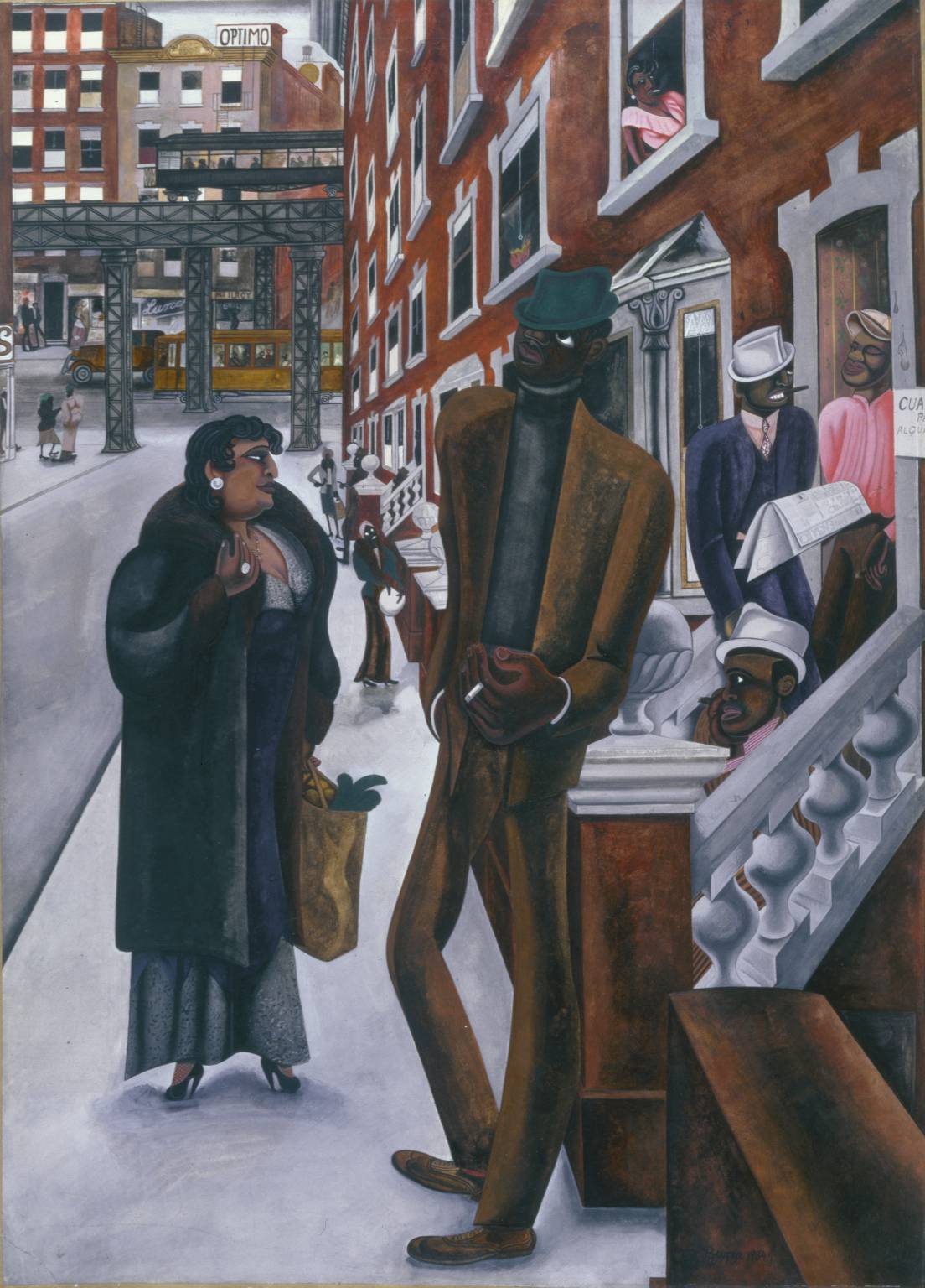 Harlem', Edward Burra, 1934
