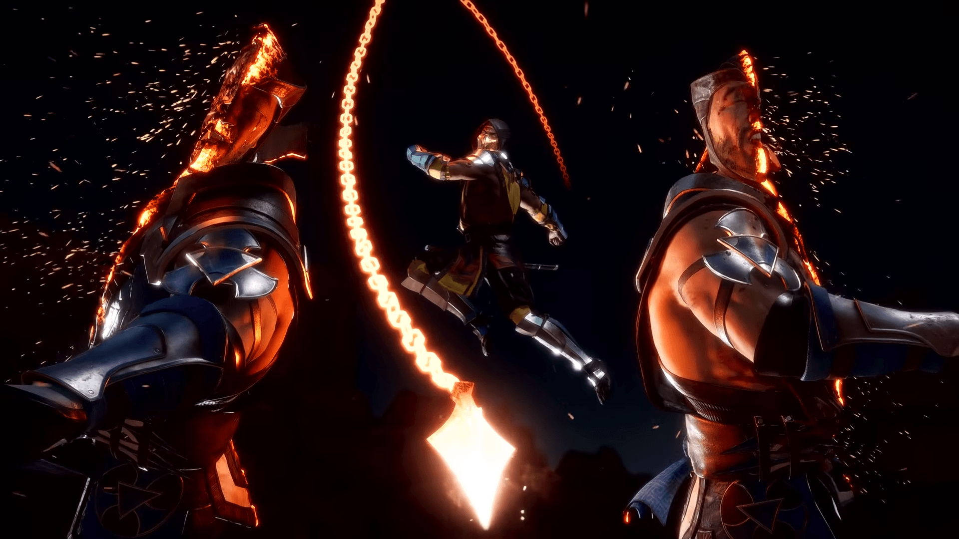 This screenshot I took from Scorpion's fatality is pretty serious