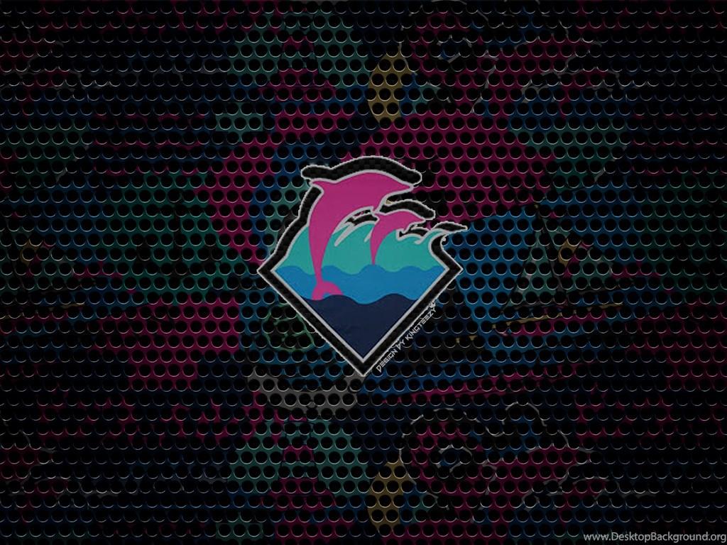 Pink Dolphin Custom Wallpaper By KingTeezy Desktop