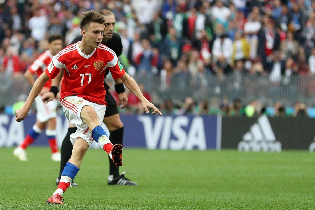 Juve transfer target Aleksandr Golovin shines in World Cup opener
