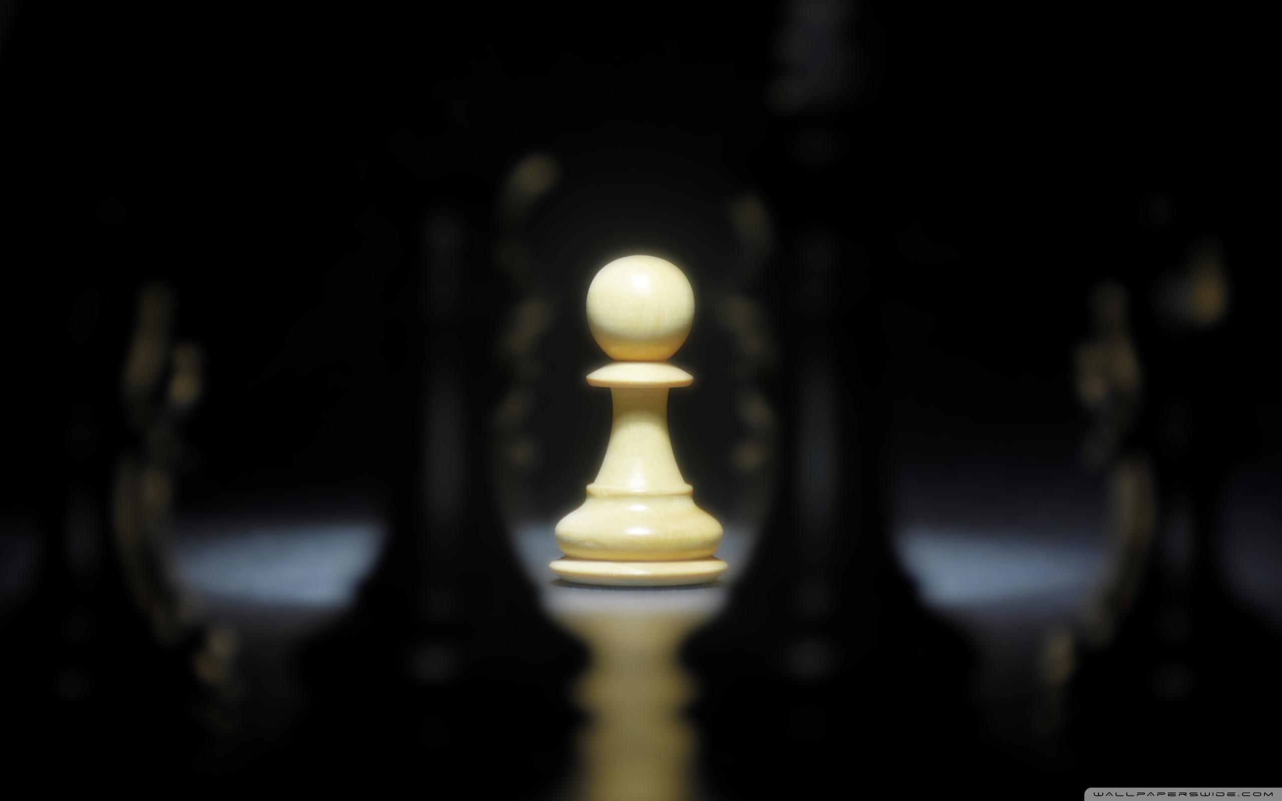 Wallpaper chess, queen, shadow, pawn for mobile and desktop