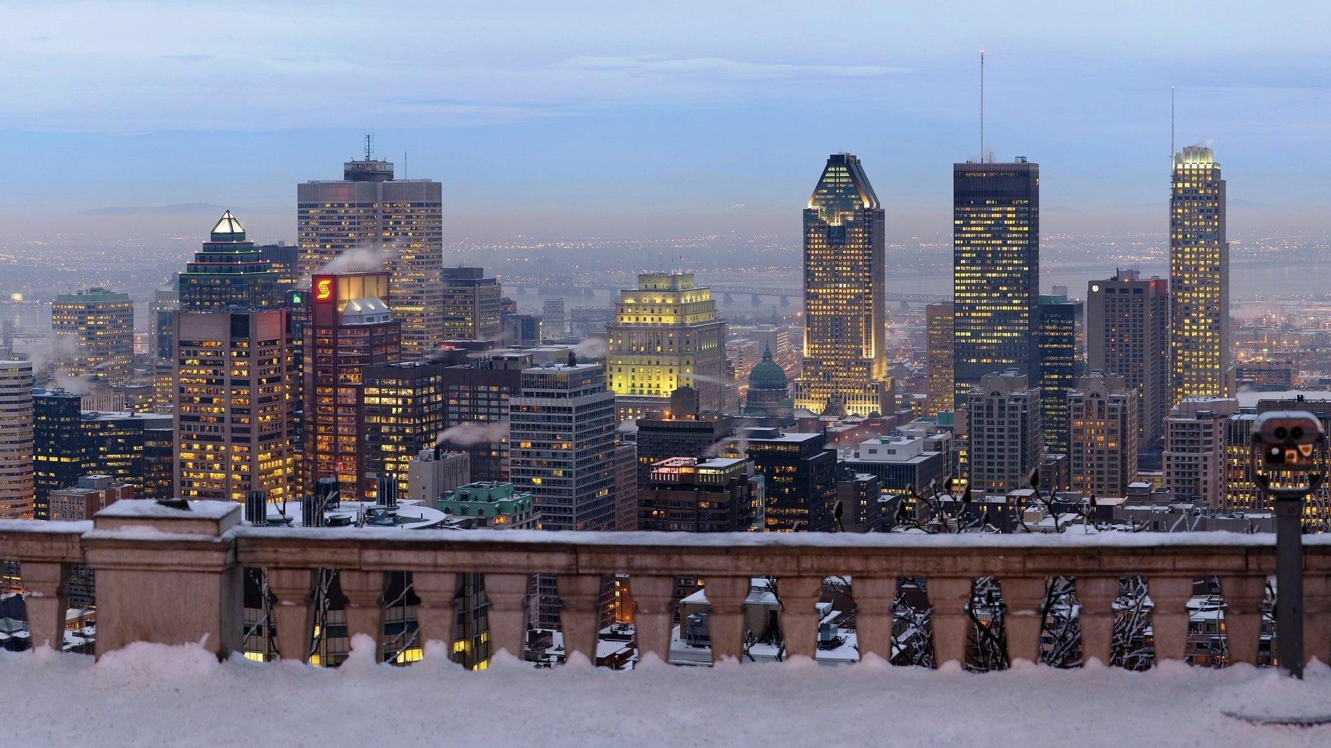 Montreal in the Winter HD wallpaper