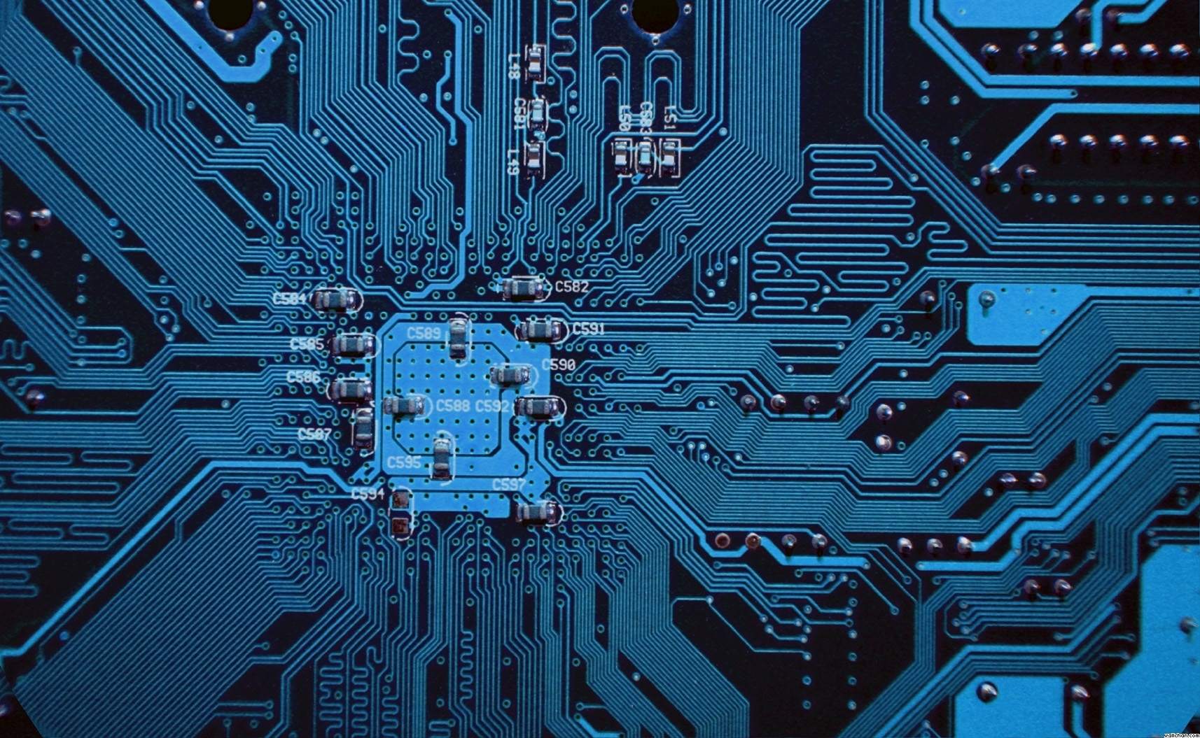 Best Circuit Board Wallpaper HD FULL HD 1080p For PC Background
