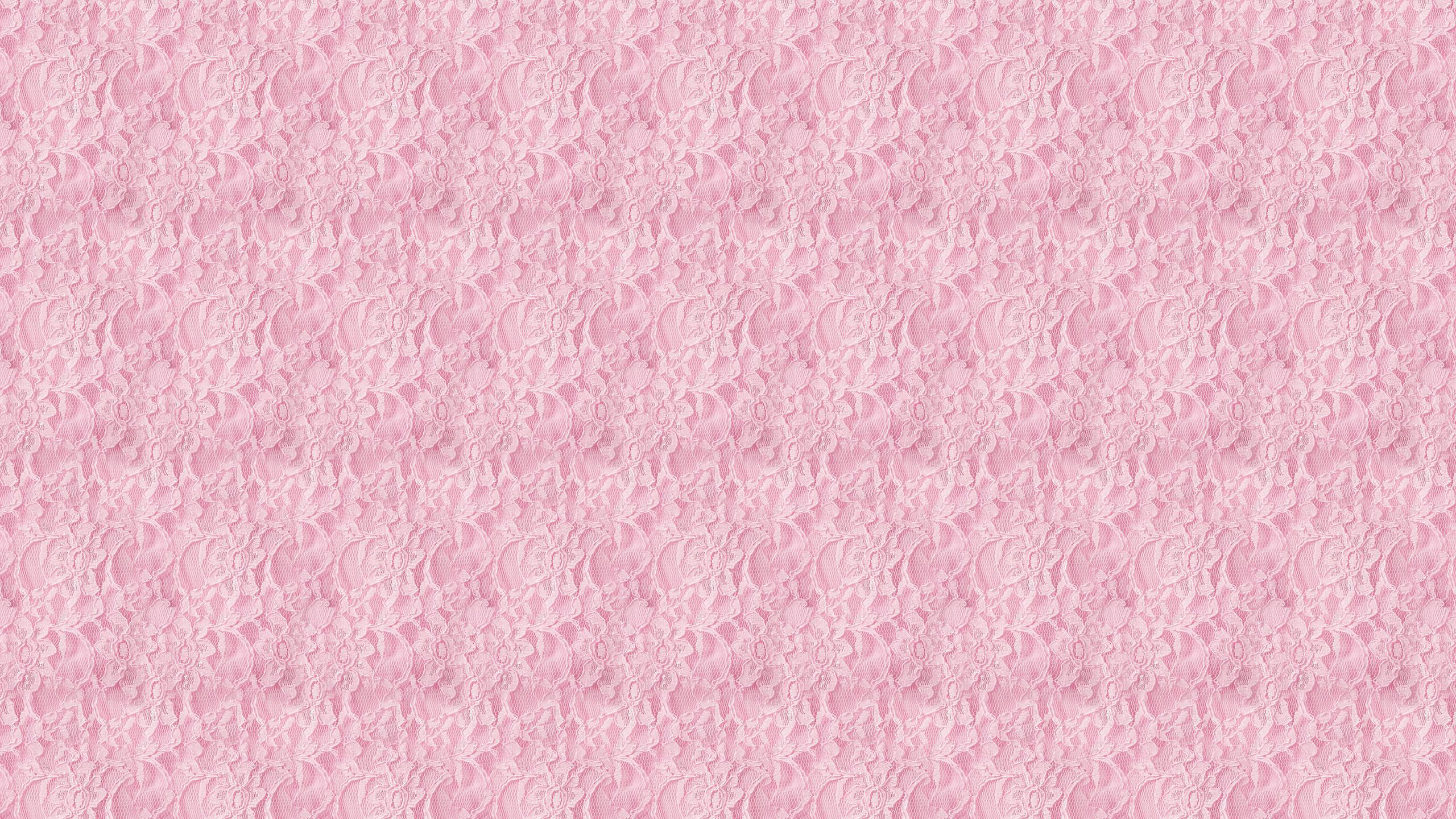 Pink Lace Wallpaper