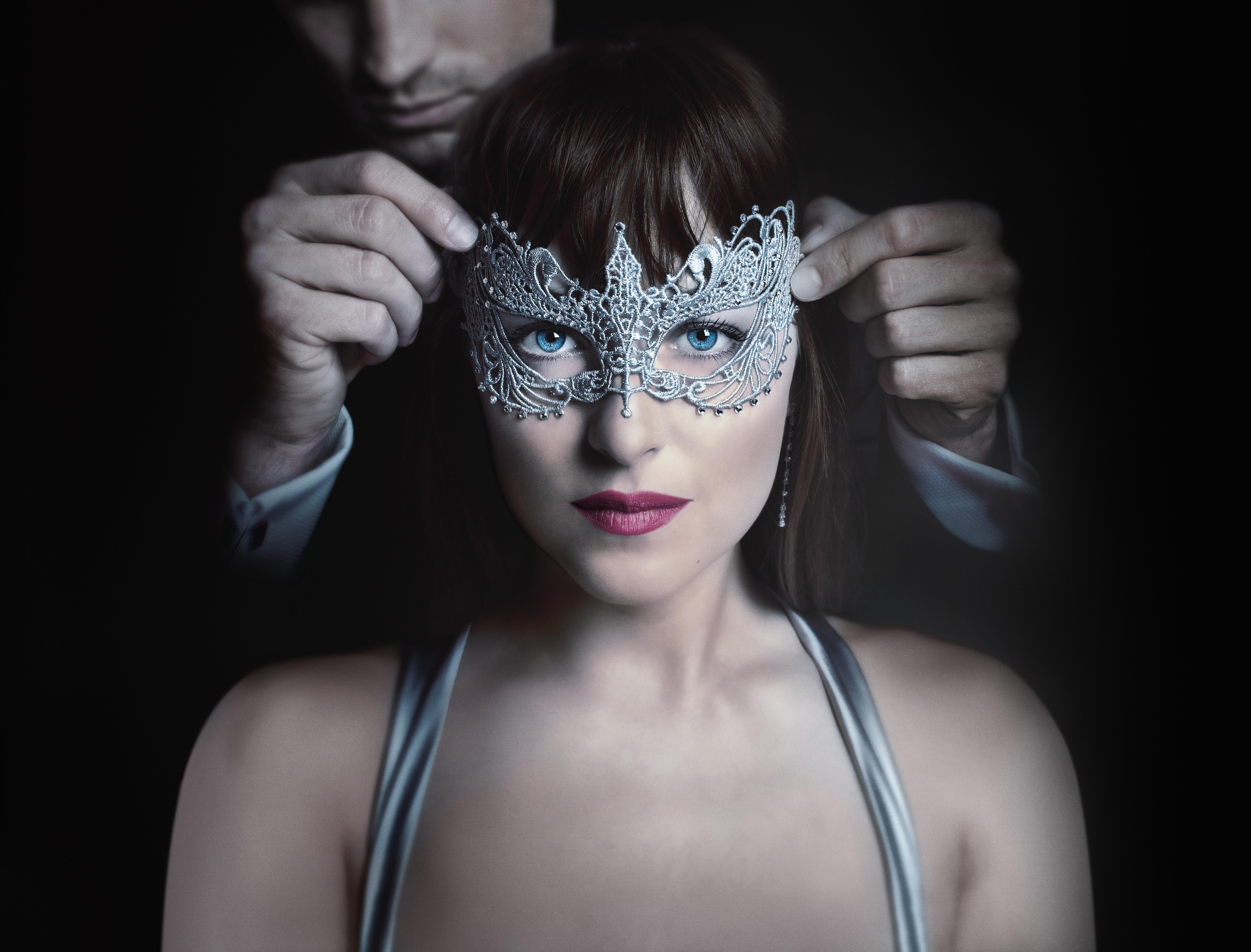 Wallpaper Dakota Johnson, Fifty Shades Darker, HD, 2017, Movies