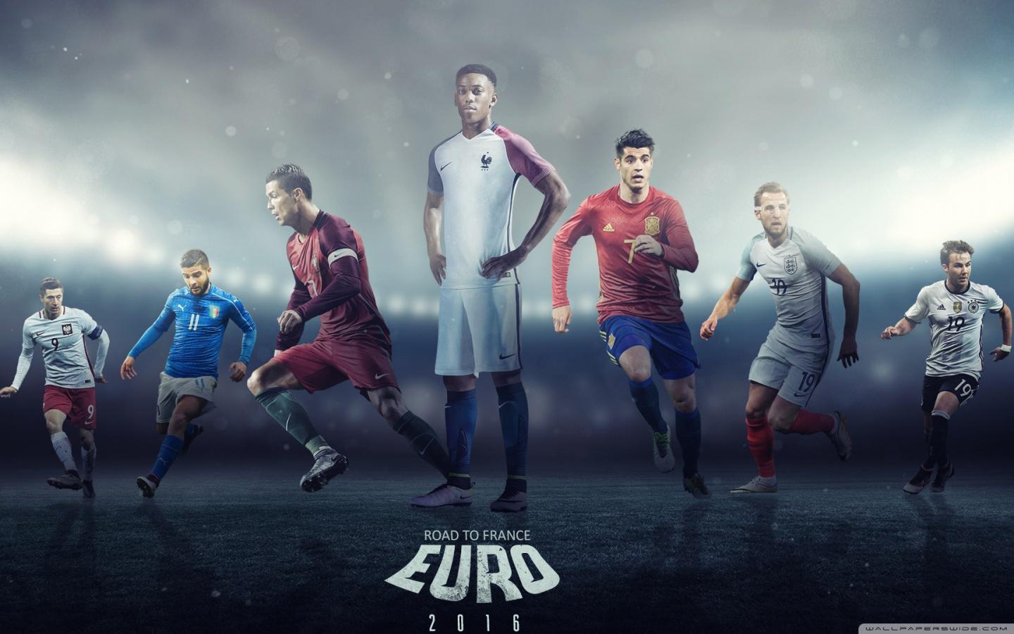 EURO 2016 Players ❤ 4K HD Desktop Wallpaper for 4K Ultra HD TV