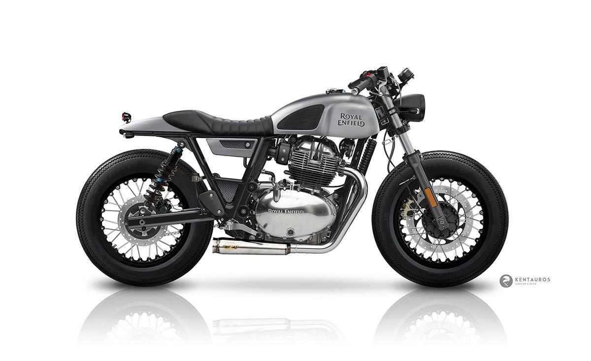 New Royal Enfield Continental GT 650 by Kentauros. cafe racer