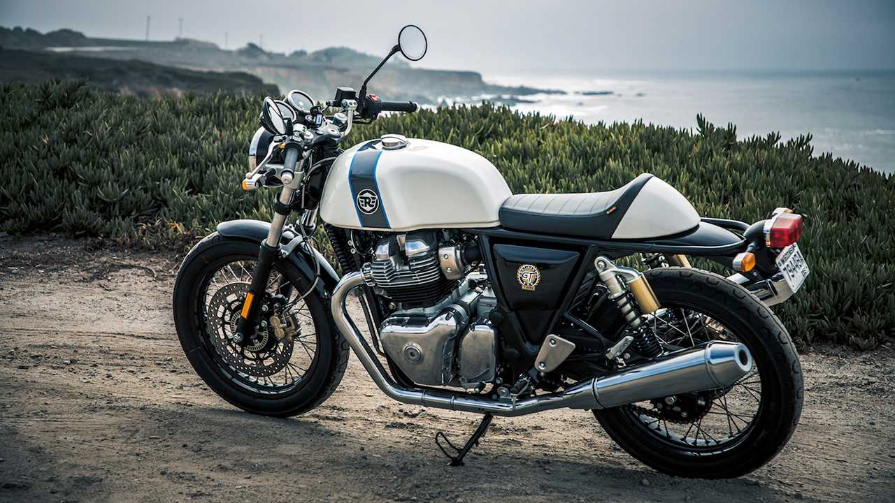 Royal Enfield Continental GT and INT 650. Motor1.com Photo