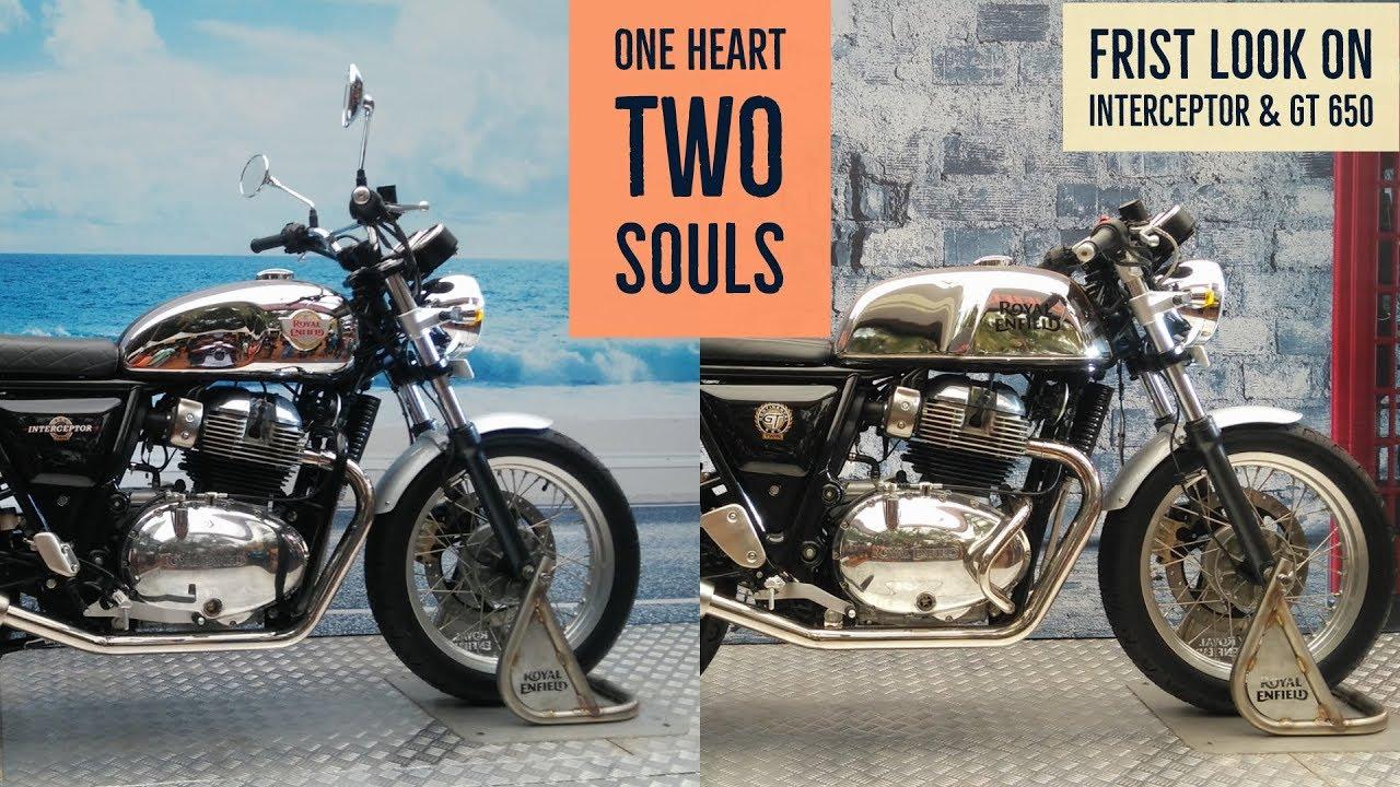 Royal Enfield Interceptor 650 and Continental GT 650. Rider Mania