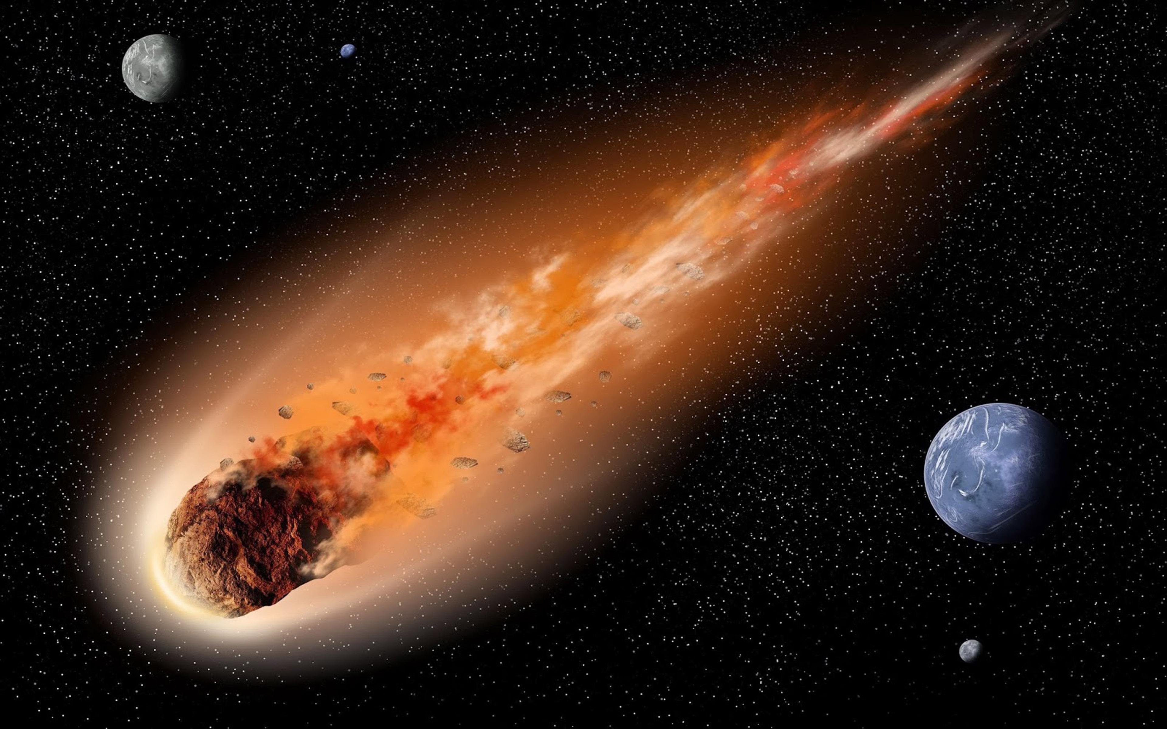 Asteroids are smaller planets made of minerals and rocks orbiting