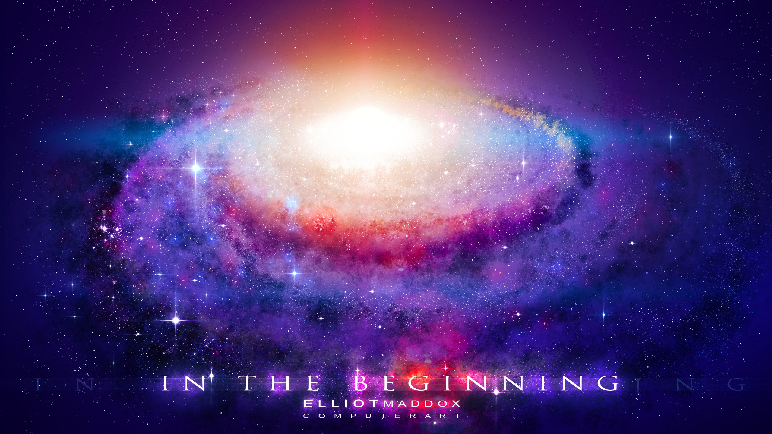 Wallpaper The powerful energy of the Big Bang 2560x1440 QHD Picture