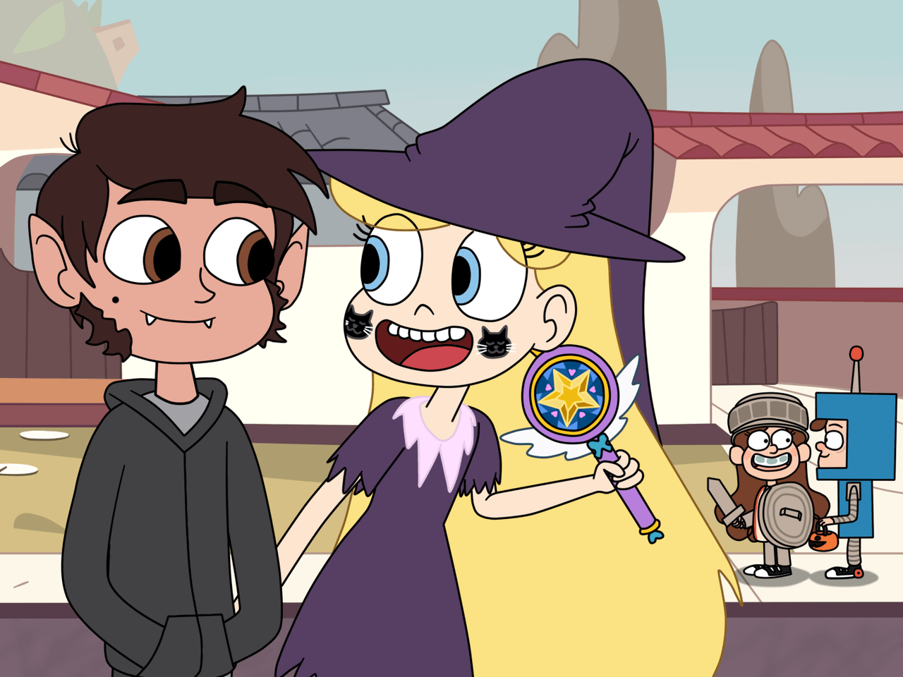 Star and Marco on Halloween!