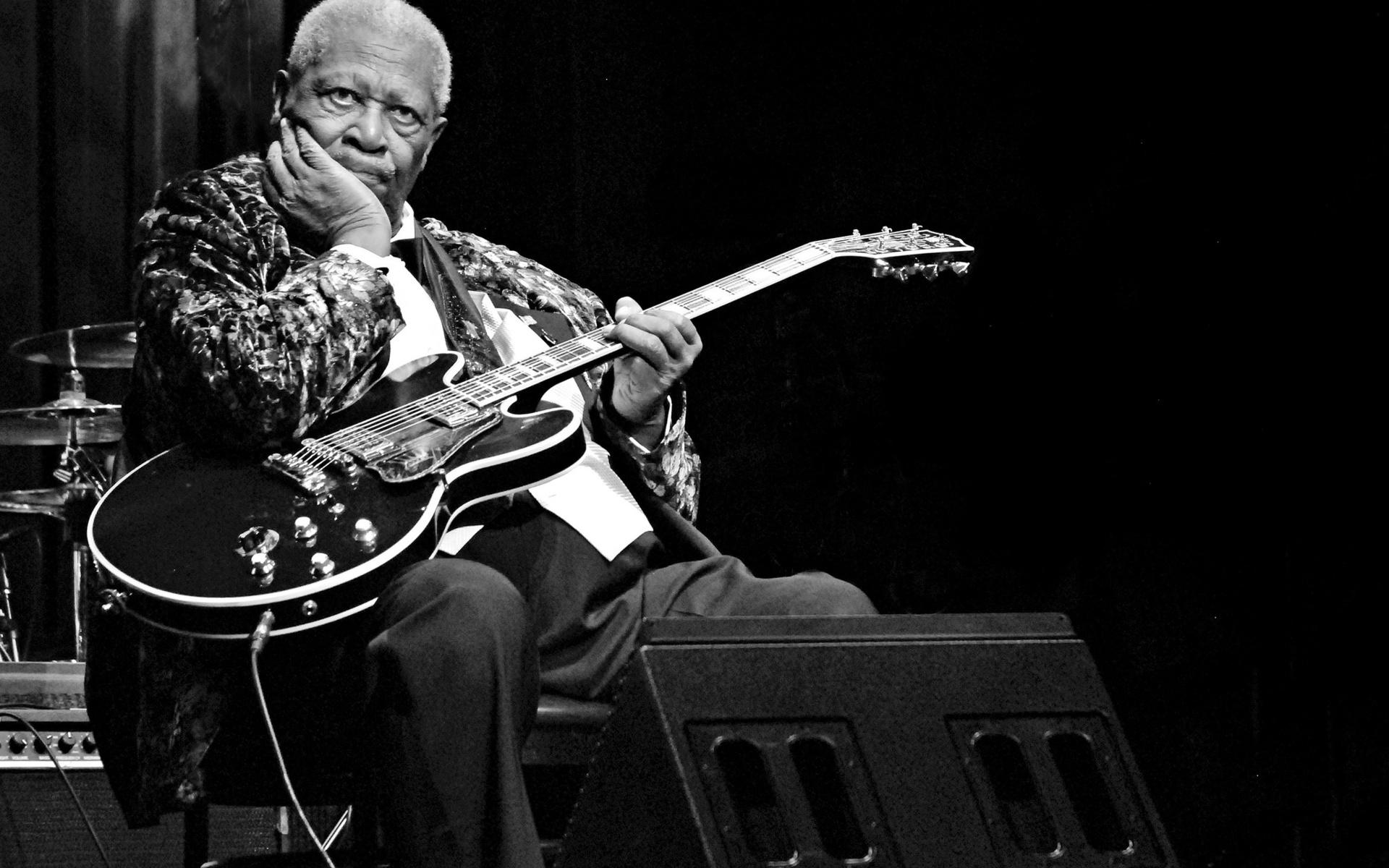 Guitar, Musician, Lucille, Stage Blues B. B. King Musician