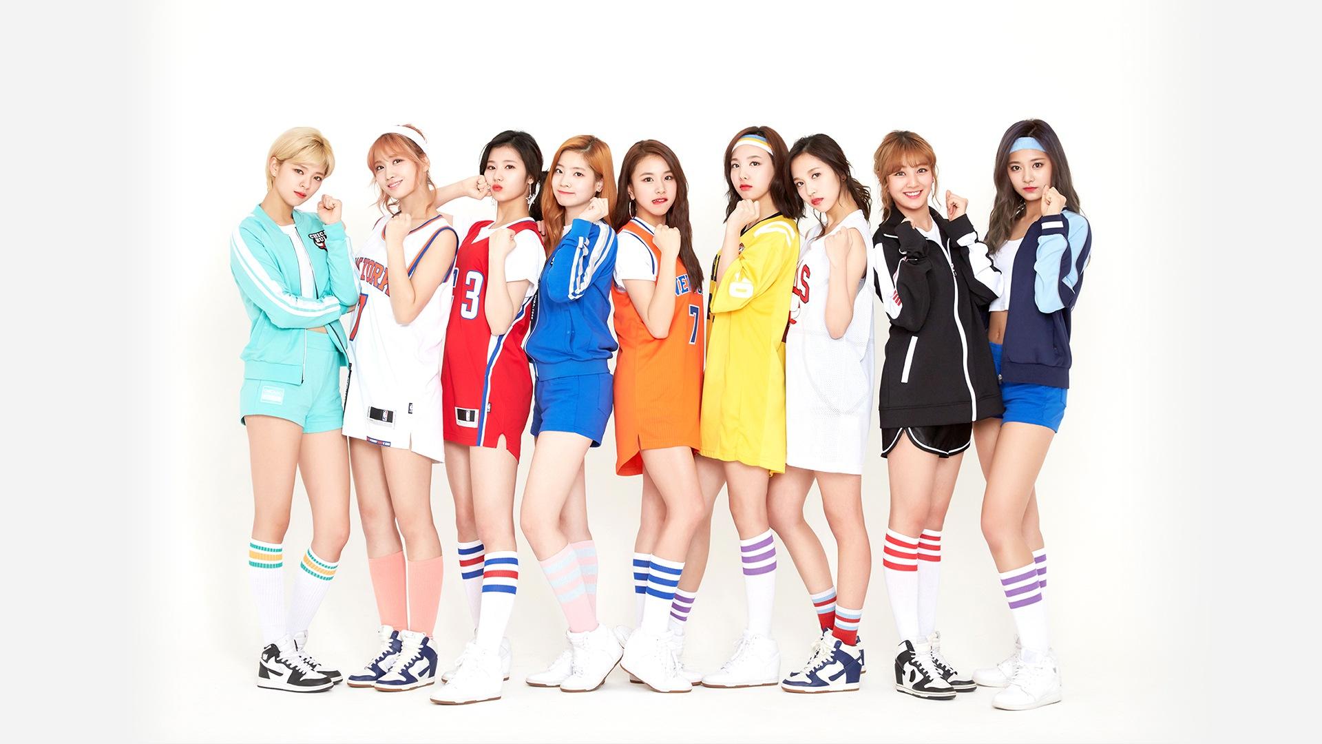 TWICE Group Members HD Wallpaper