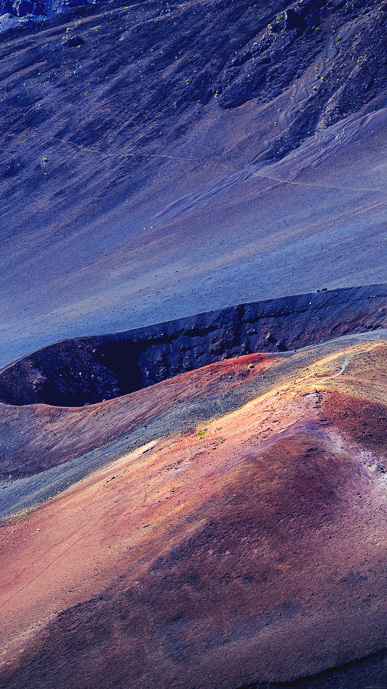 iPhone7 wallpaper. crater mountain nature
