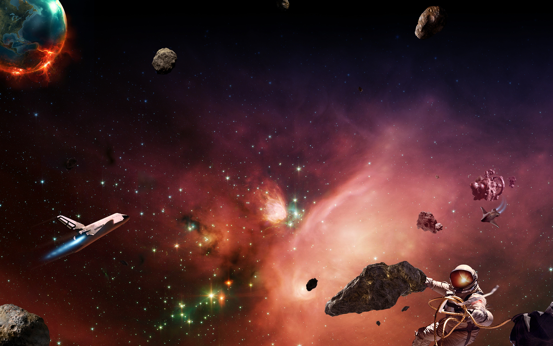 Daily Wallpaper: Space Exploration Begins [Exclusive]. I Like To