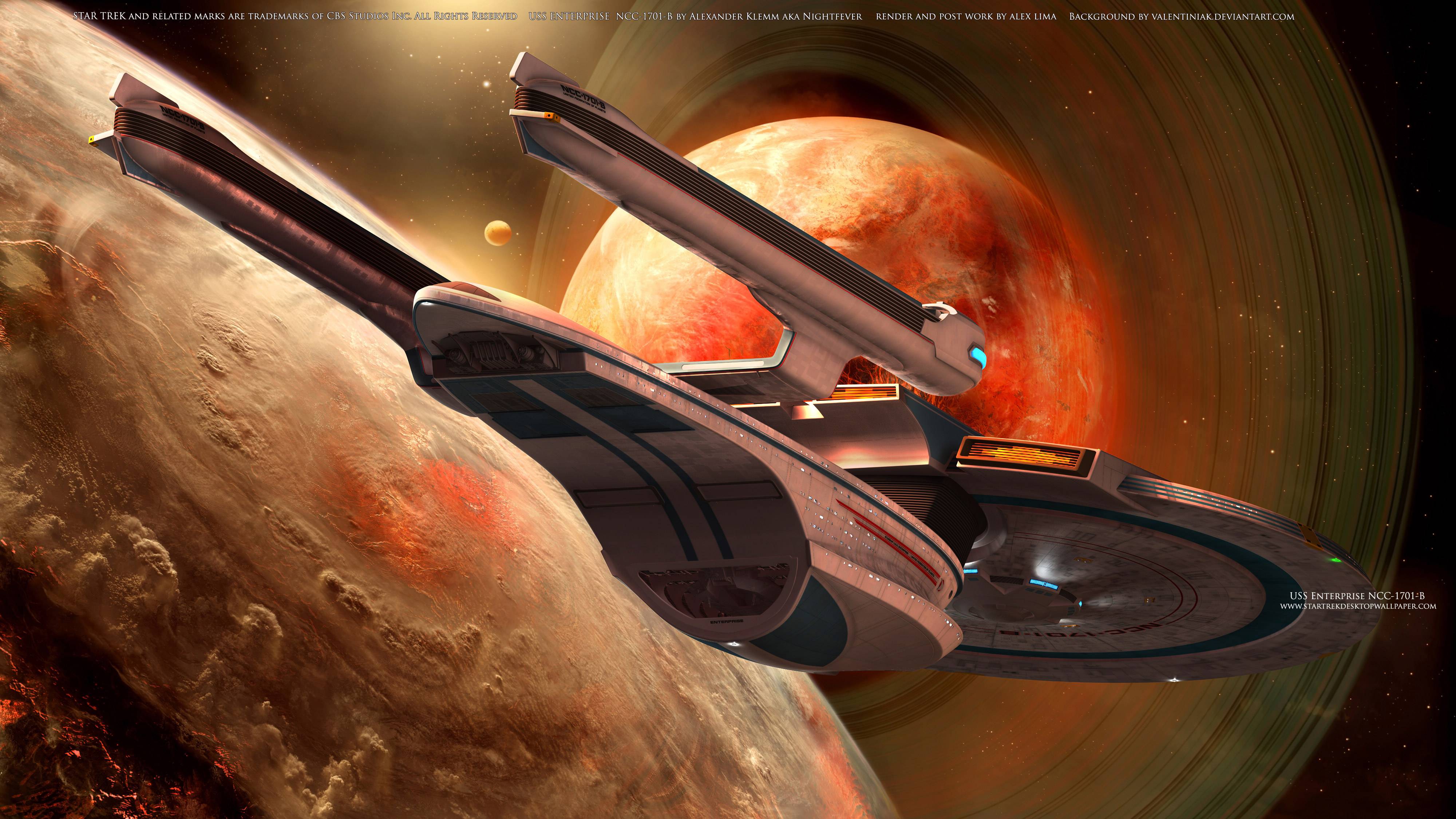 Star Trek USS Enterprise NCC 1701 B Space Exploration, Free Star