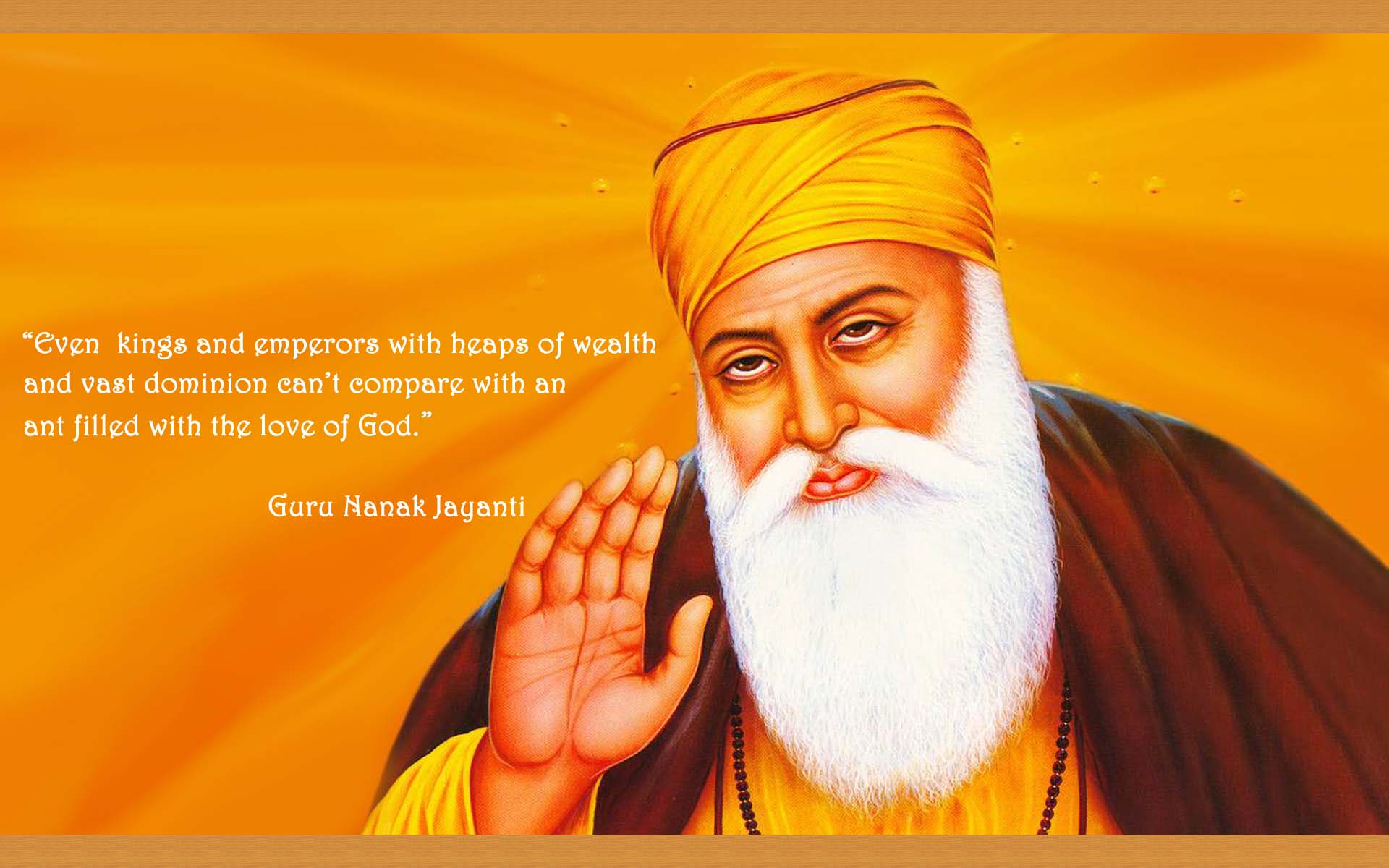 Guru Nanak Jayanti Wishes sms