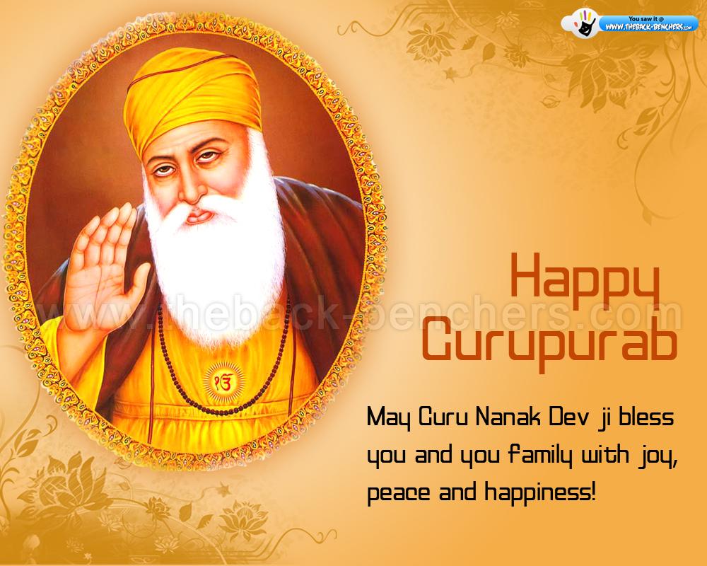 Happy Guru Nanak Dev ji Gurpurab Wallpaper Wishes Guru Nanak