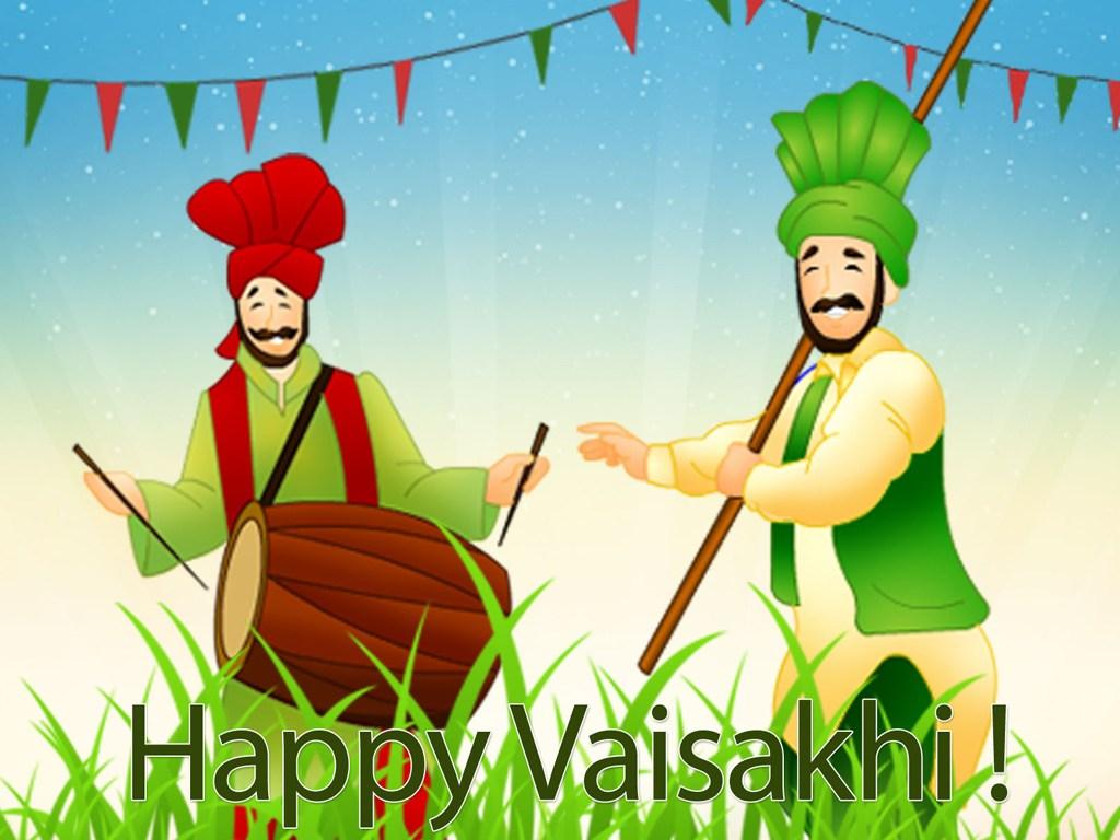 Happy Baisakhi / Vaisakhi 2014 HD Wallpaper, Image, Greetings