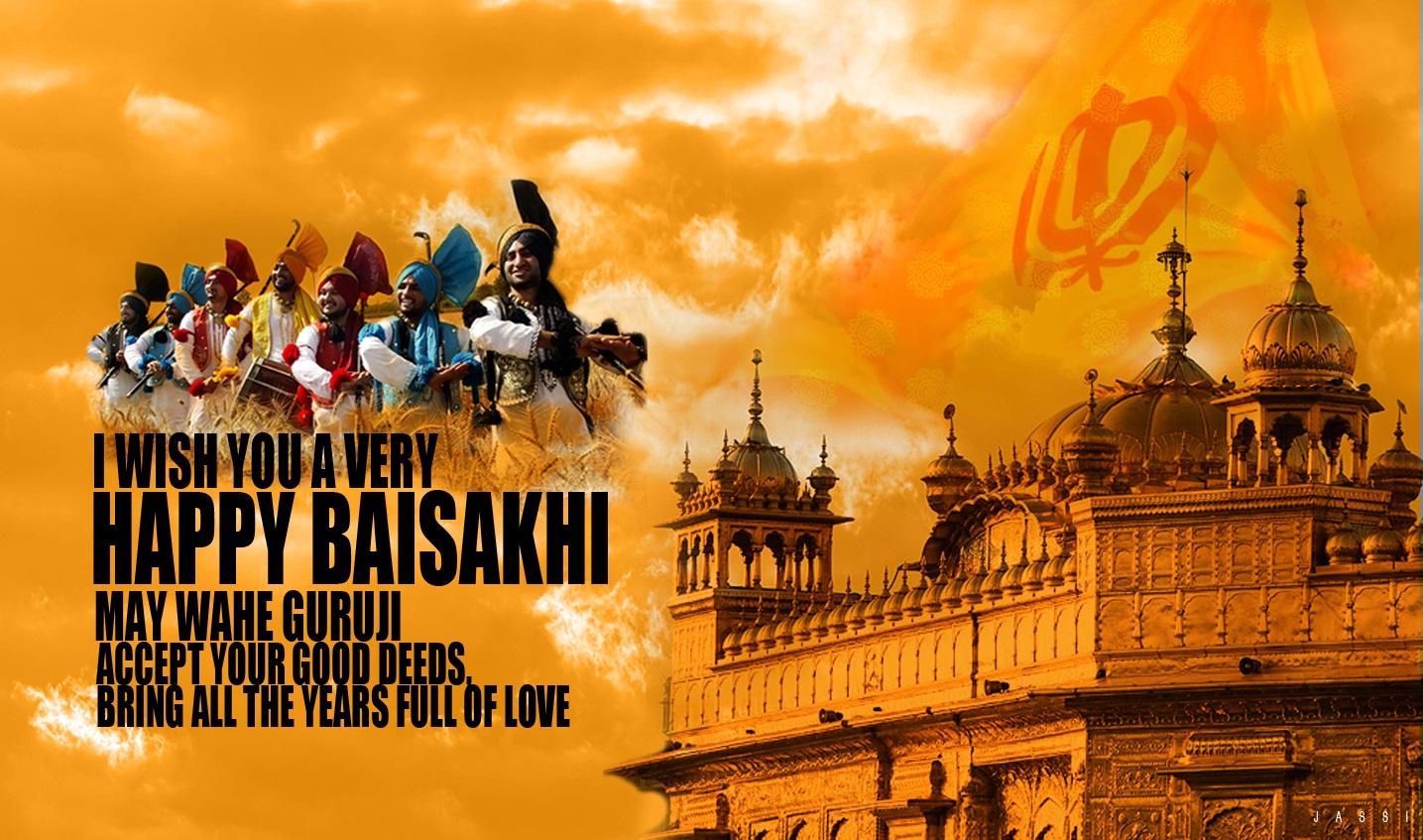 Happy Baisakhi 2018 Quotes Messages Wishes SMS Fb Dp Whatsapp Status