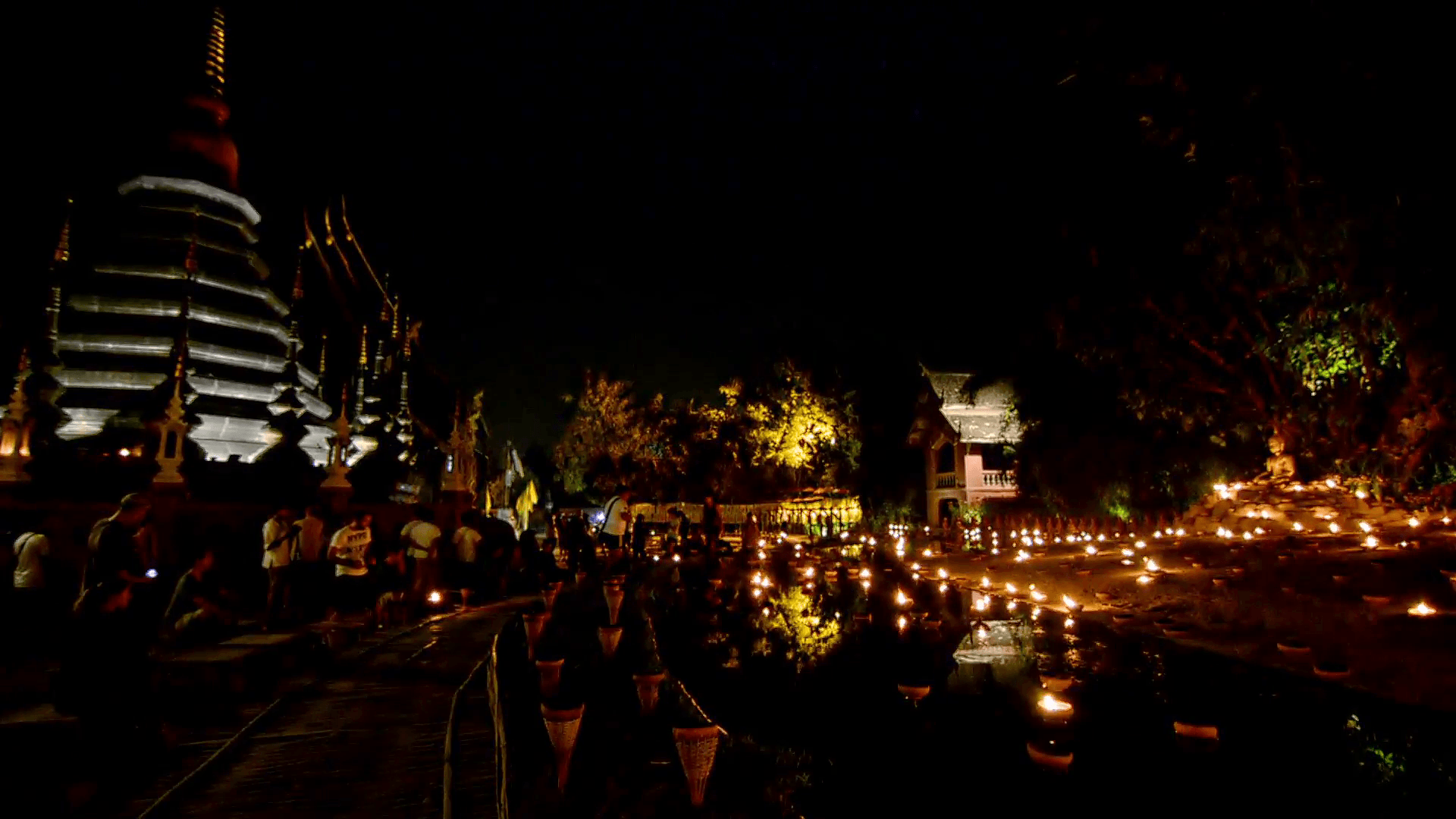 Chiang Mai, Thailand.25 th February 2016. Magha puja day. Buddha