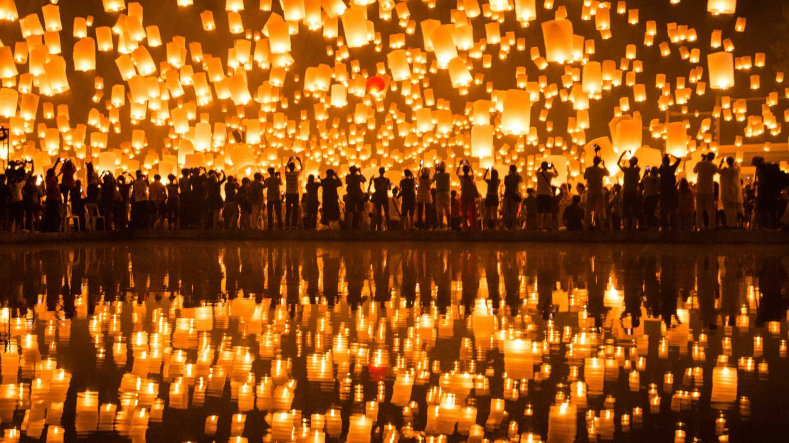Annual Festivals In The World.Lantern Festivals
