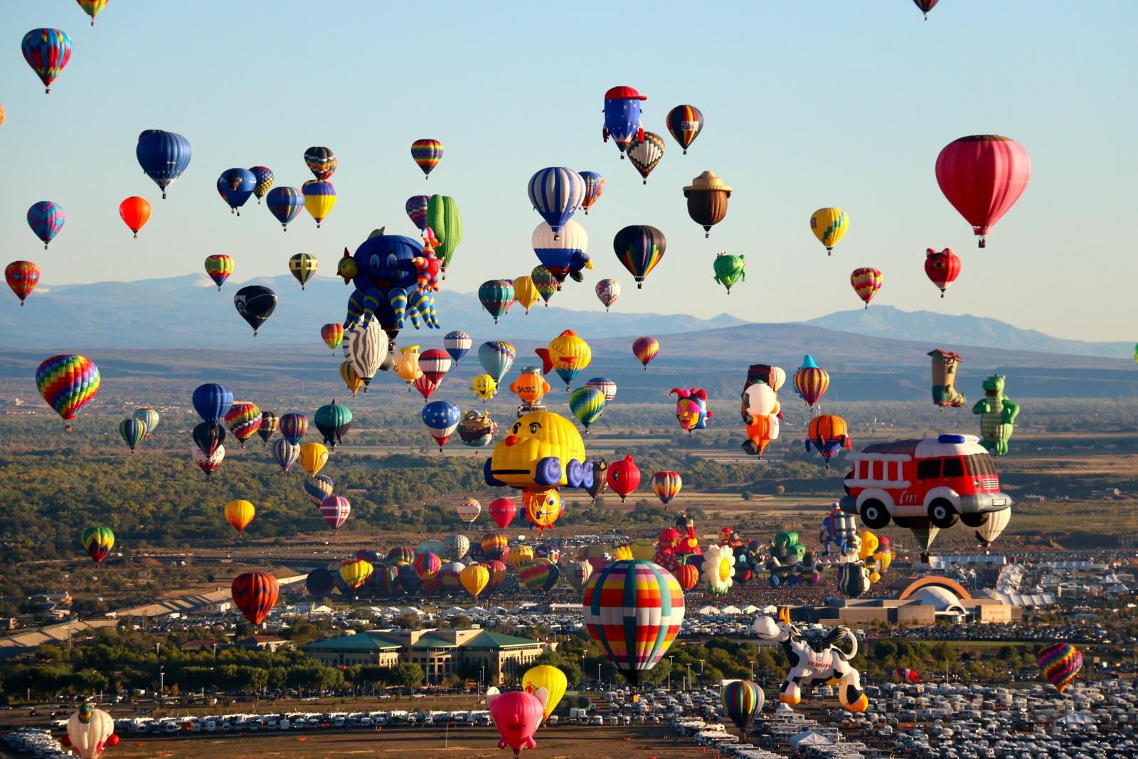 The Colorful Wonder of the Albuquerque Balloon Fiesta