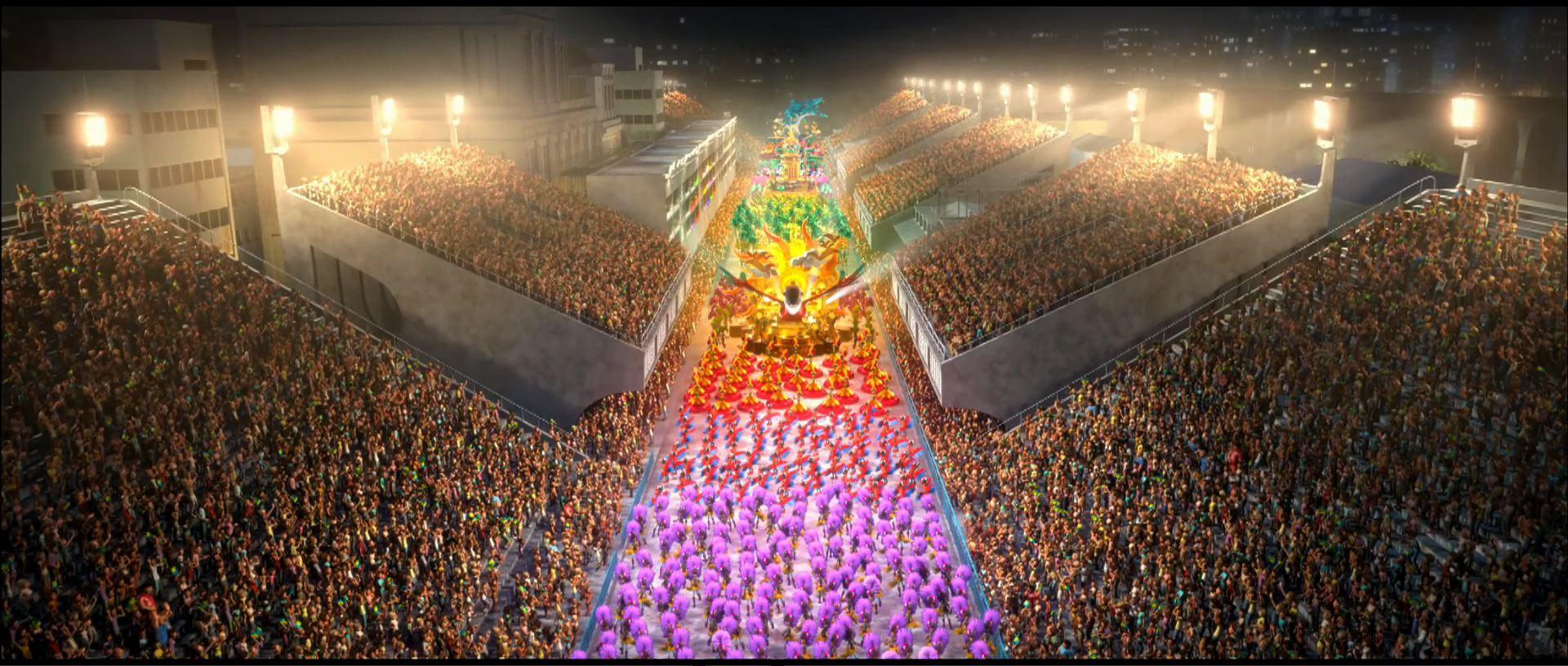 Carnival Parade in Rio de Janeiro Desktop Wallpaper