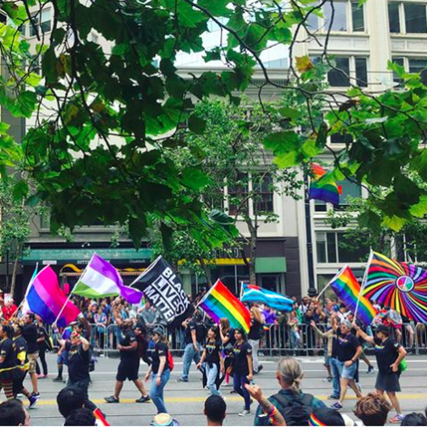 SF Pride 2017 photo: From the Market Street march to Civic Center