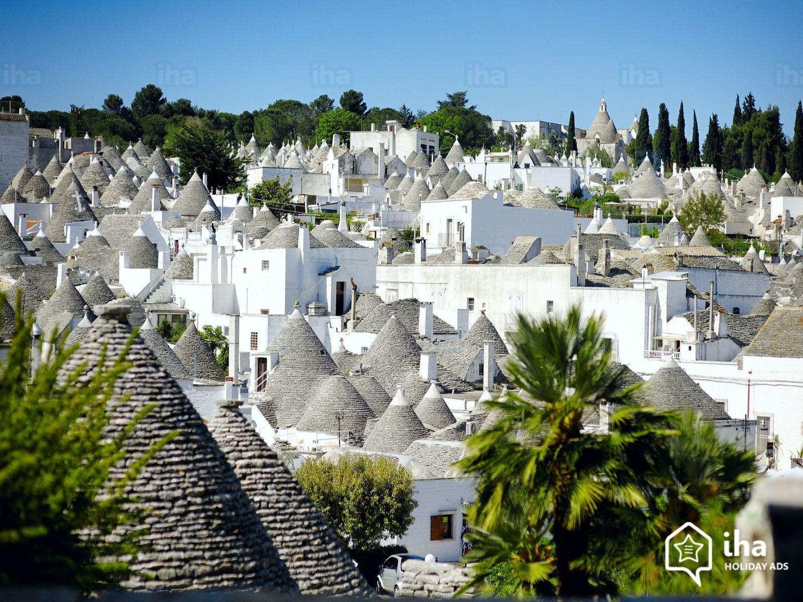 Trulli di Alberobello rentals for your vacations with IHA direct